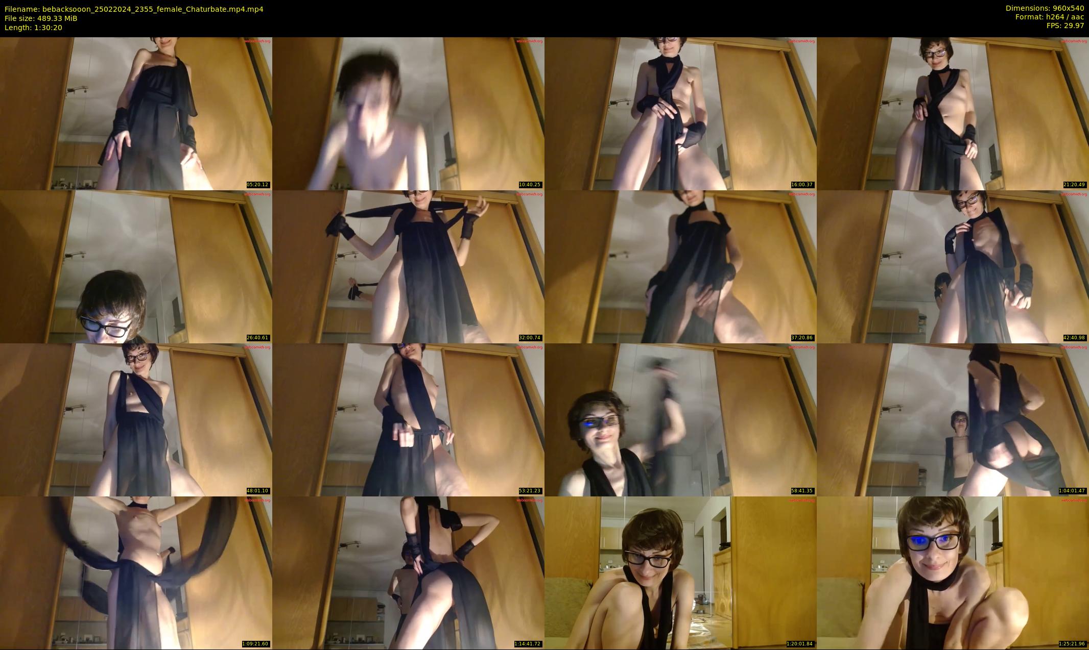 bebacksooon — 91 minute Chaturbate female cam show recording, 480p, Feb 25, 2024