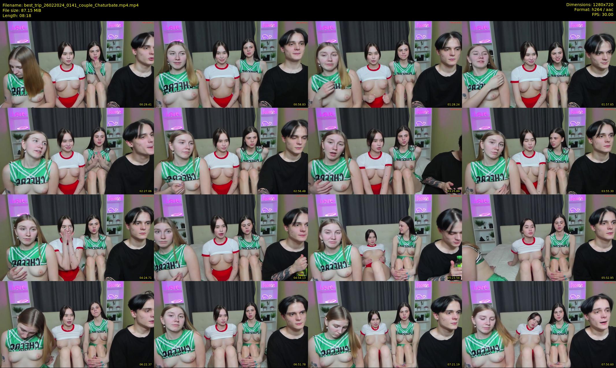 best_trip — 9 minute Chaturbate couple cam show recording, 720p, Feb 26, 2024