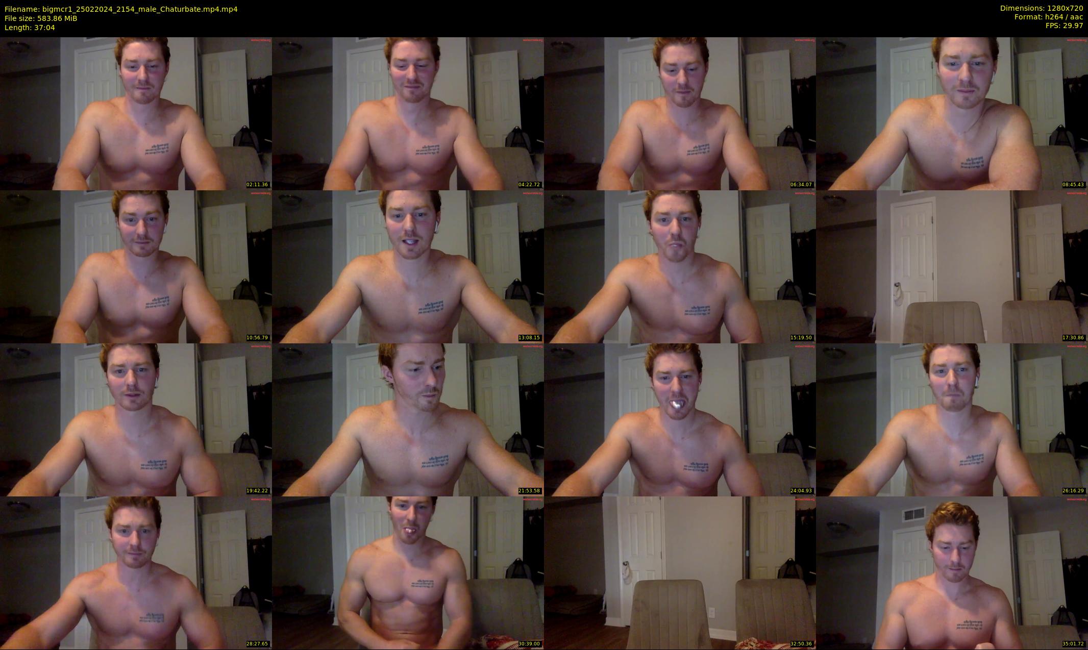 bigmcr1 — 38 minute Chaturbate male cam show recording, 720p, Feb 25, 2024