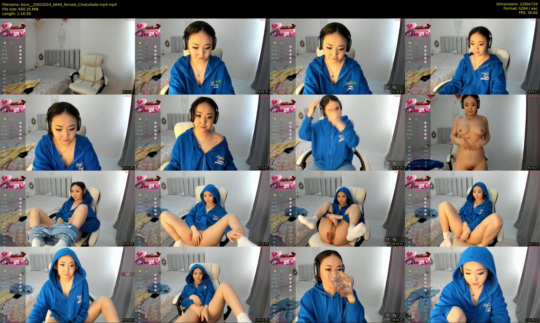 bora_ — 77 minute Chaturbate female cam show recording, 720p, Feb 25, 2024
