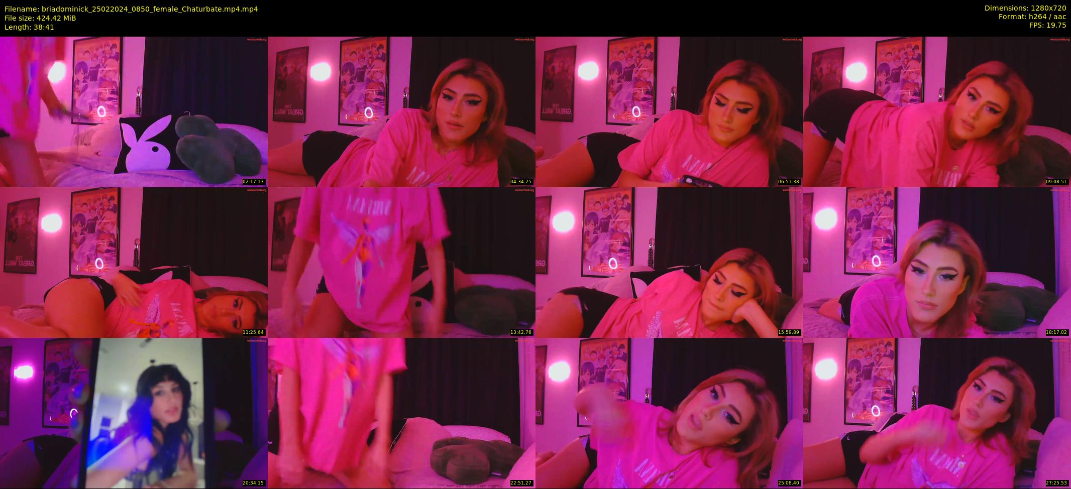 briadominick — 39 minute Chaturbate couple cam show recording, 720p, Feb 25, 2024