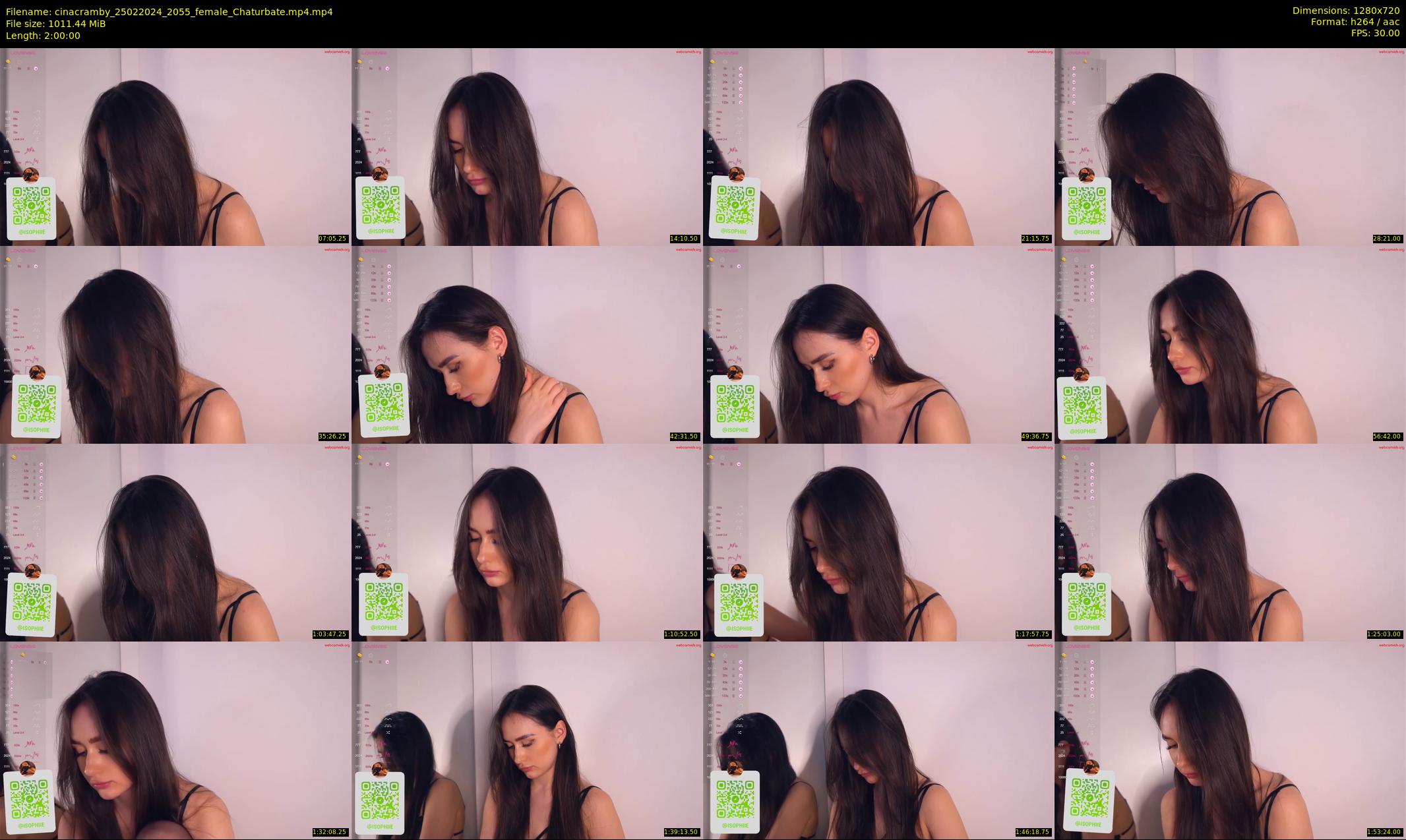 cinacramby — 120 minute Chaturbate female cam show recording, 720p, Feb 25, 2024