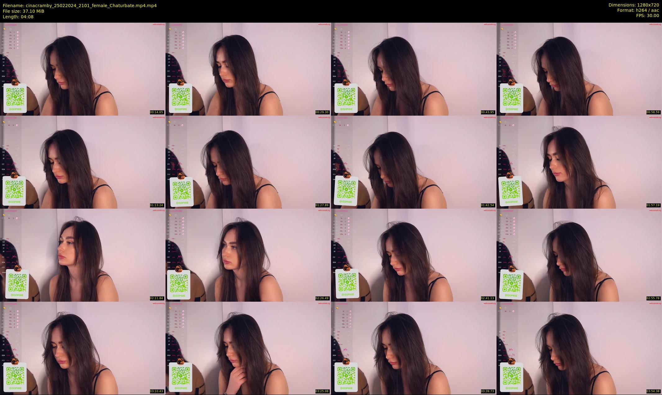 cinacramby — 5 minute Chaturbate female cam show recording, 720p, Feb 25, 2024