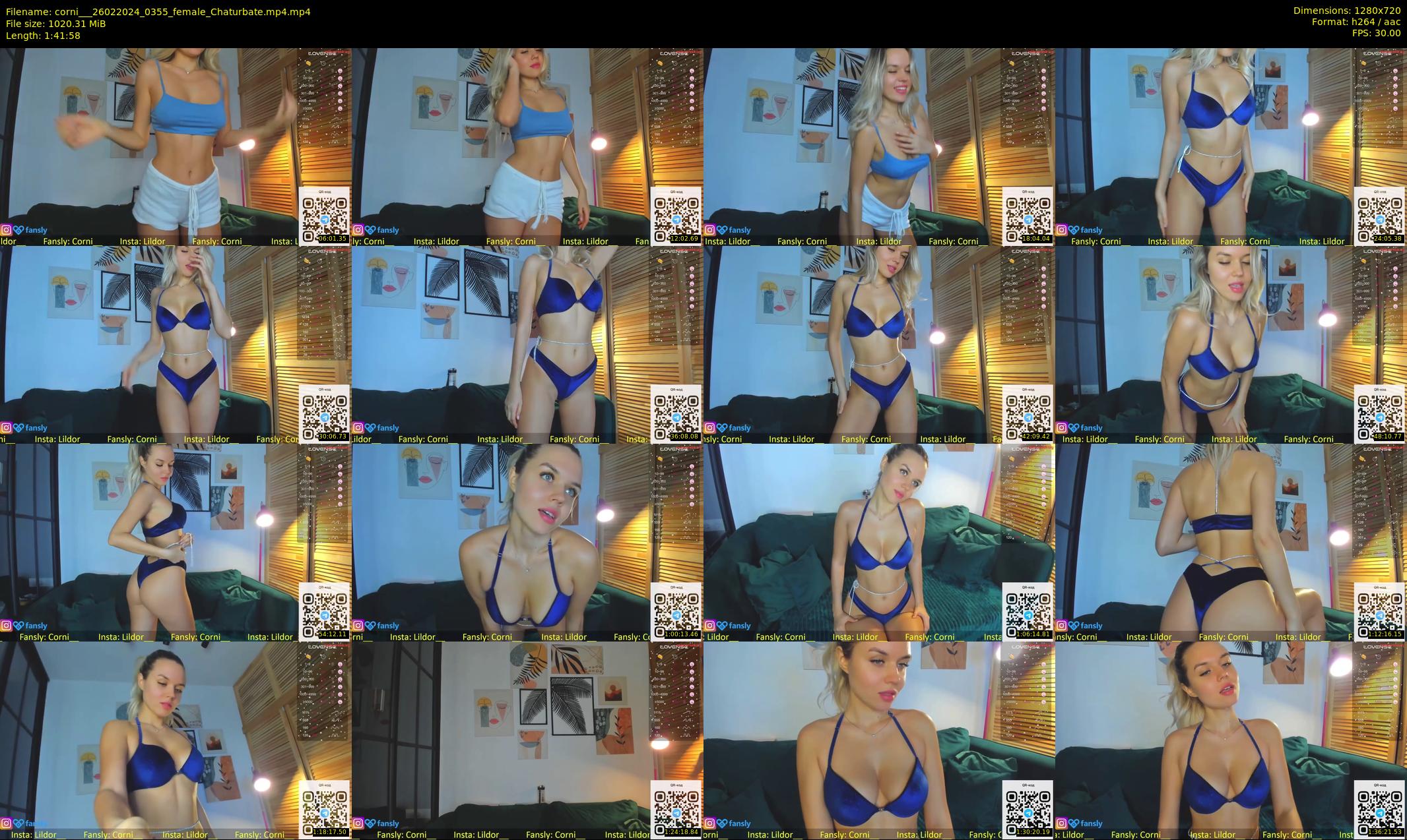corni__ — 102 minute Chaturbate female cam show recording, 720p, Feb 26, 2024