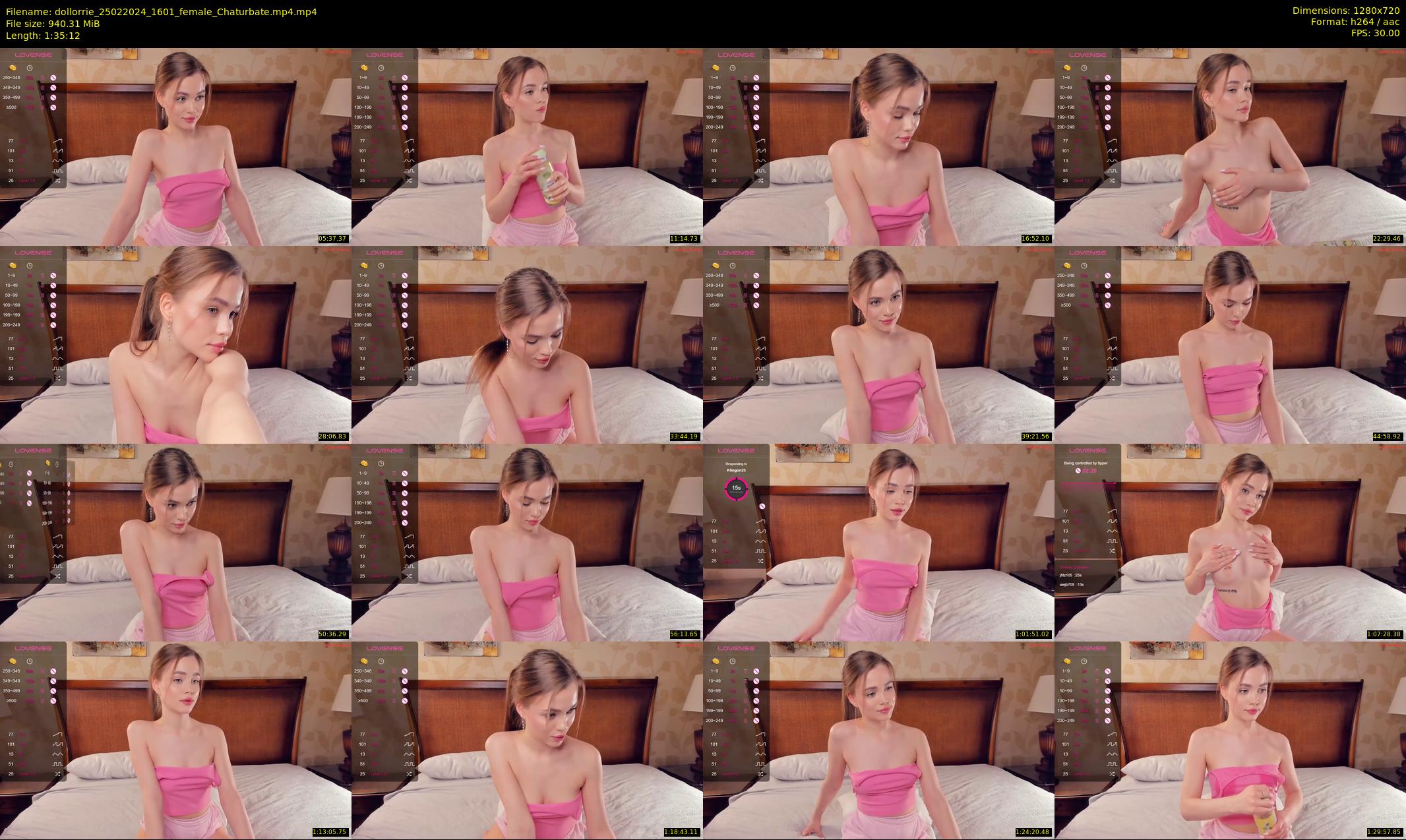 dollorrie — 96 minute Chaturbate couple cam show recording, 720p, Feb 25, 2024