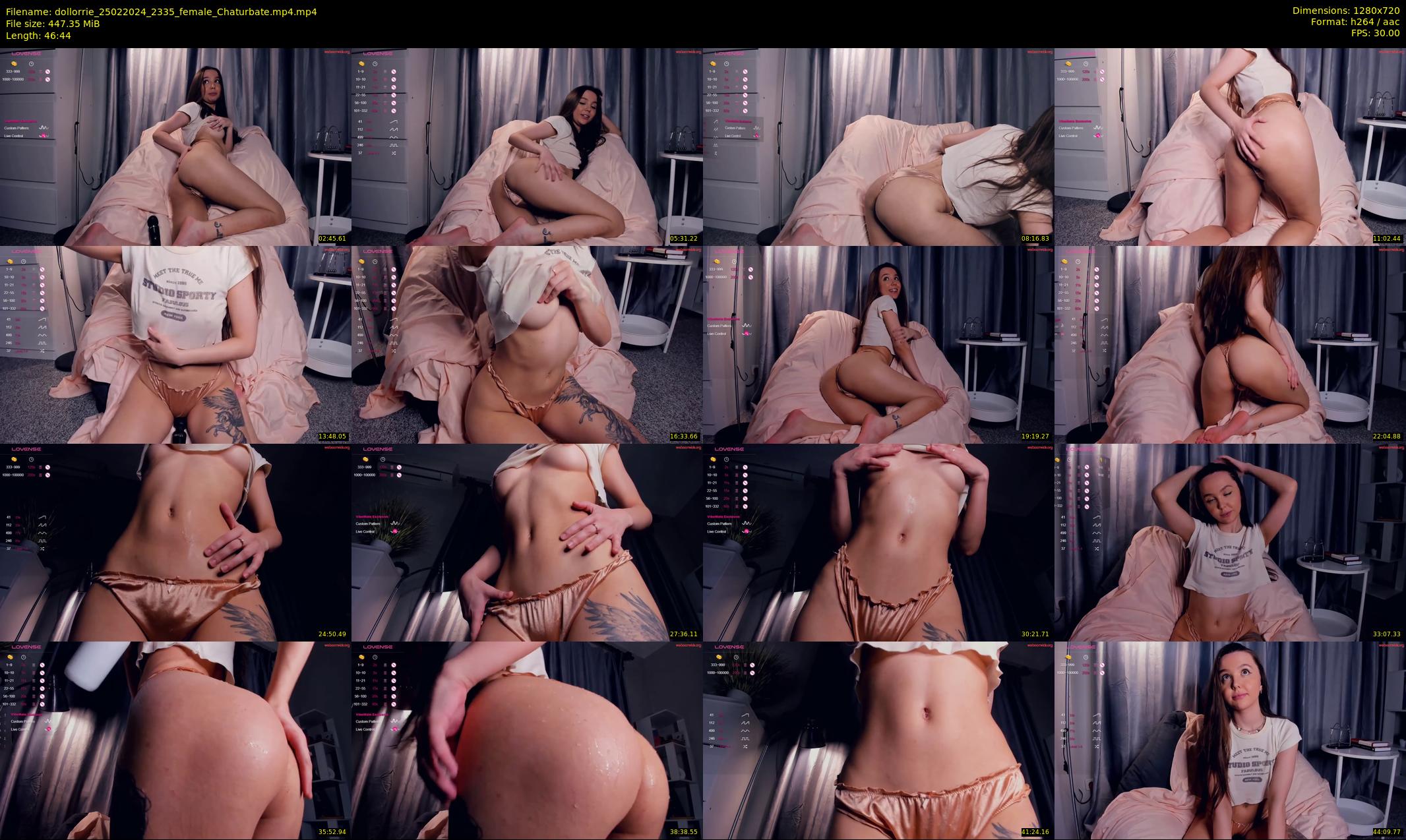 dollorrie — 47 minute Chaturbate couple cam show recording, 720p, Feb 25, 2024