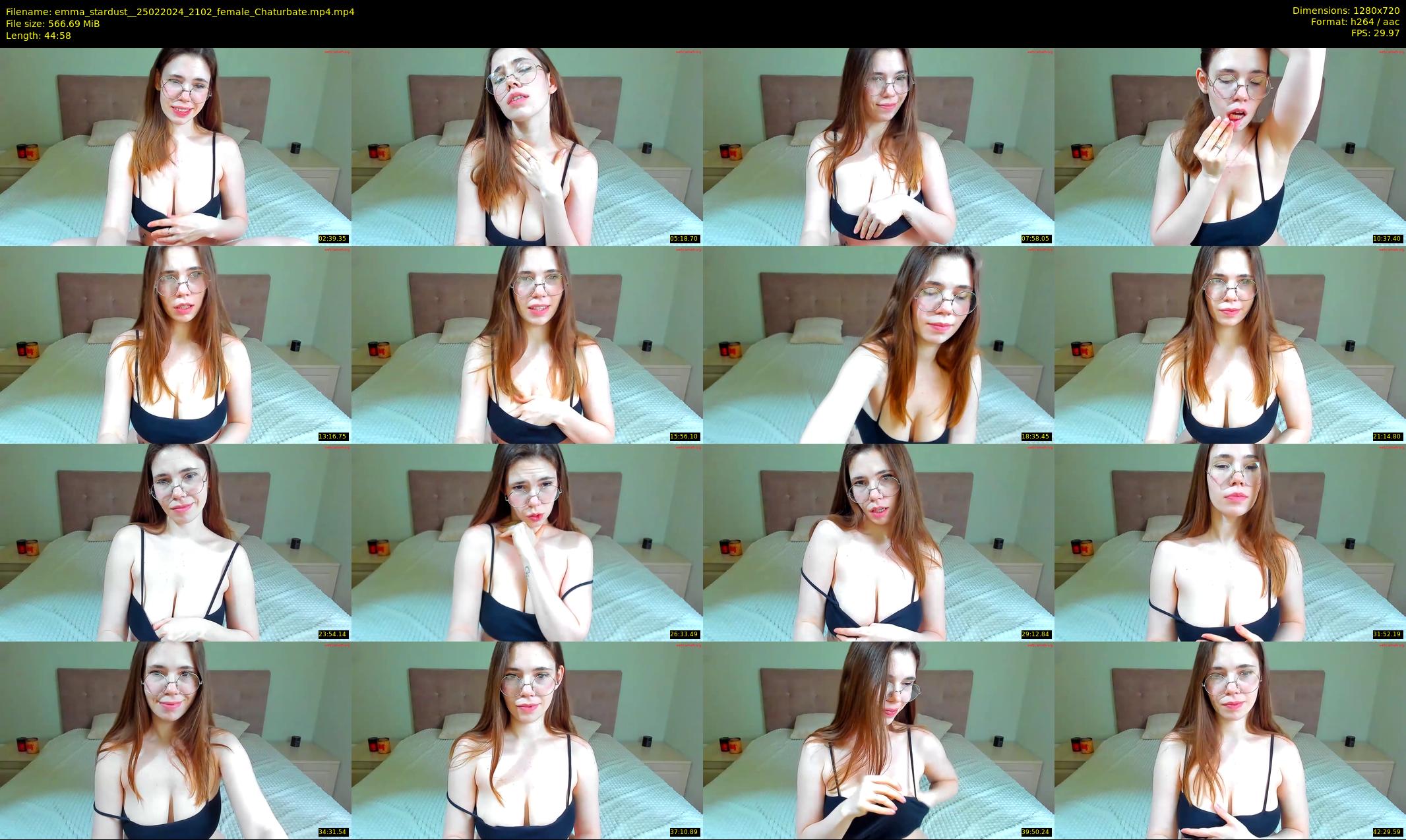 emma_stardust_ — 45 minute Chaturbate female cam show recording, 720p, Feb 25, 2024