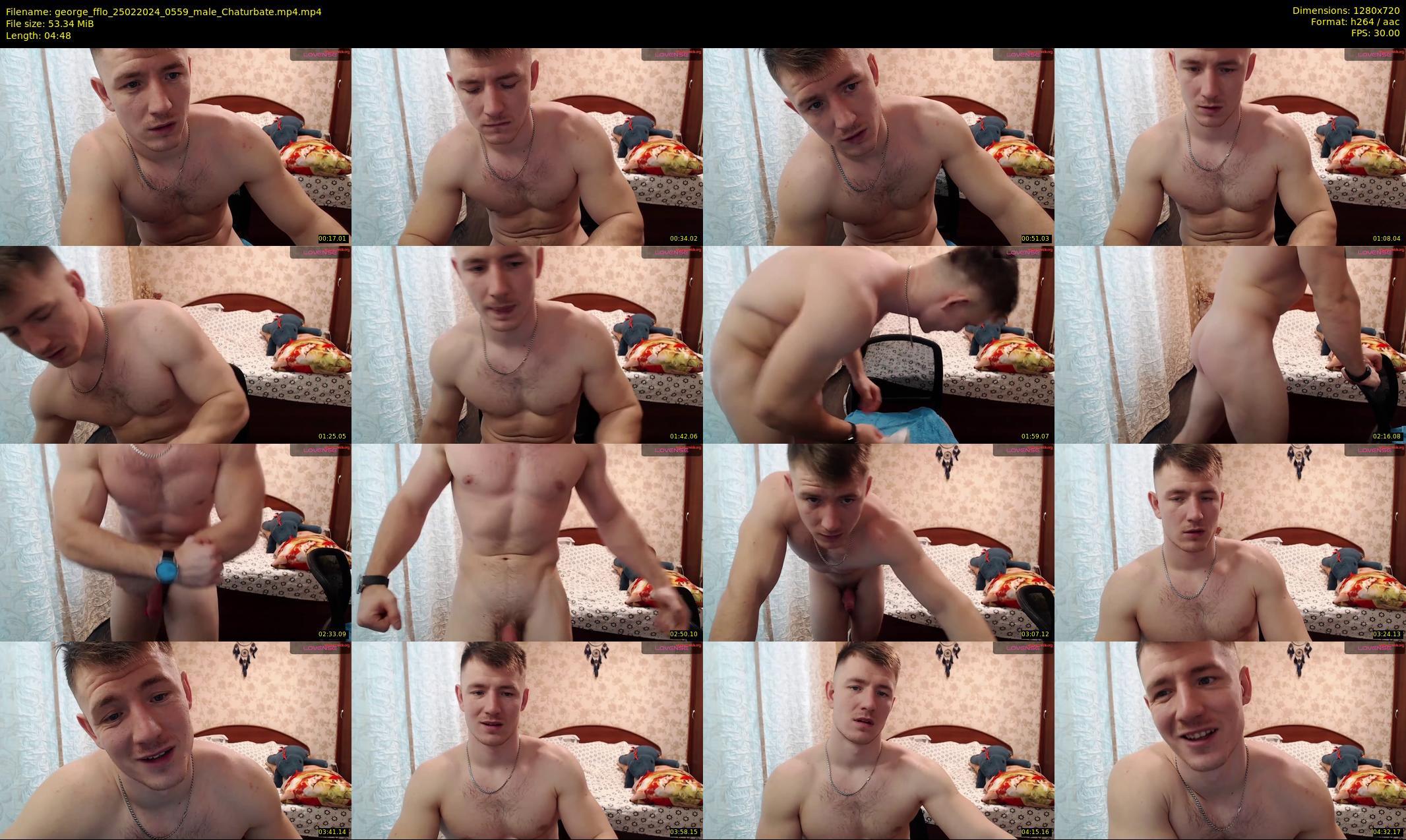 george_fflo — 5 minute Chaturbate male cam show recording, 720p, Feb 25, 2024