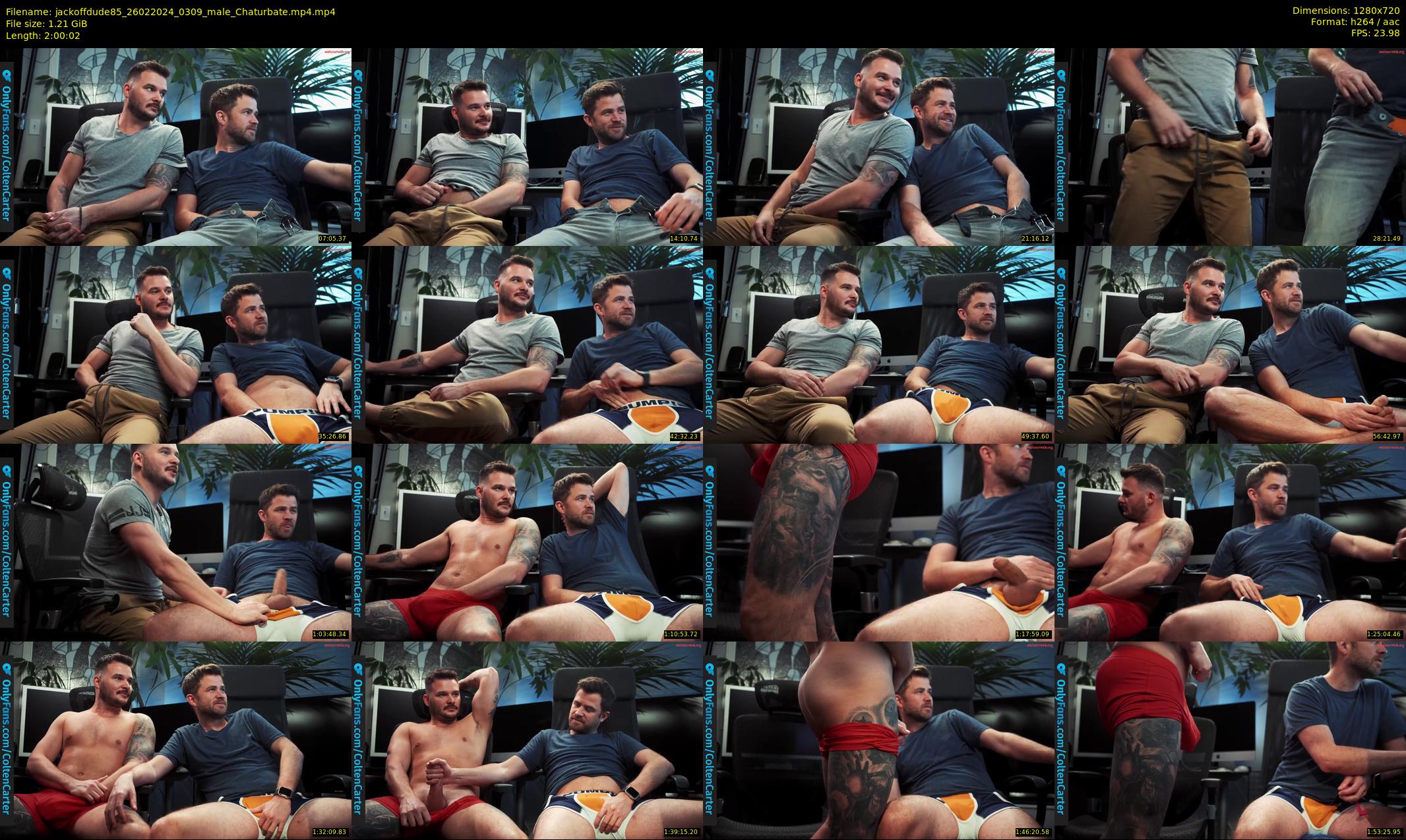 jackoffdude85 — 121 minute Chaturbate male cam show recording, 720p, Feb 26, 2024