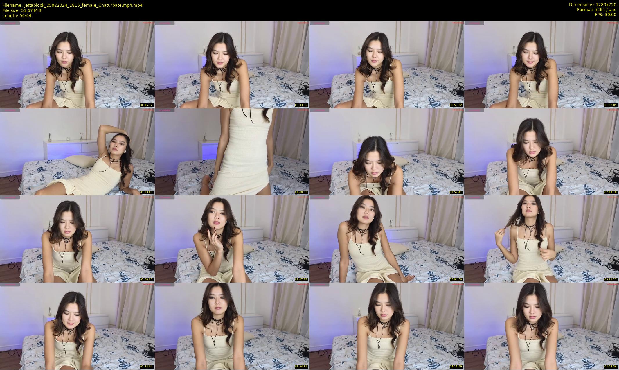 jettablock — 5 minute Chaturbate female cam show recording, 720p, Feb 25, 2024