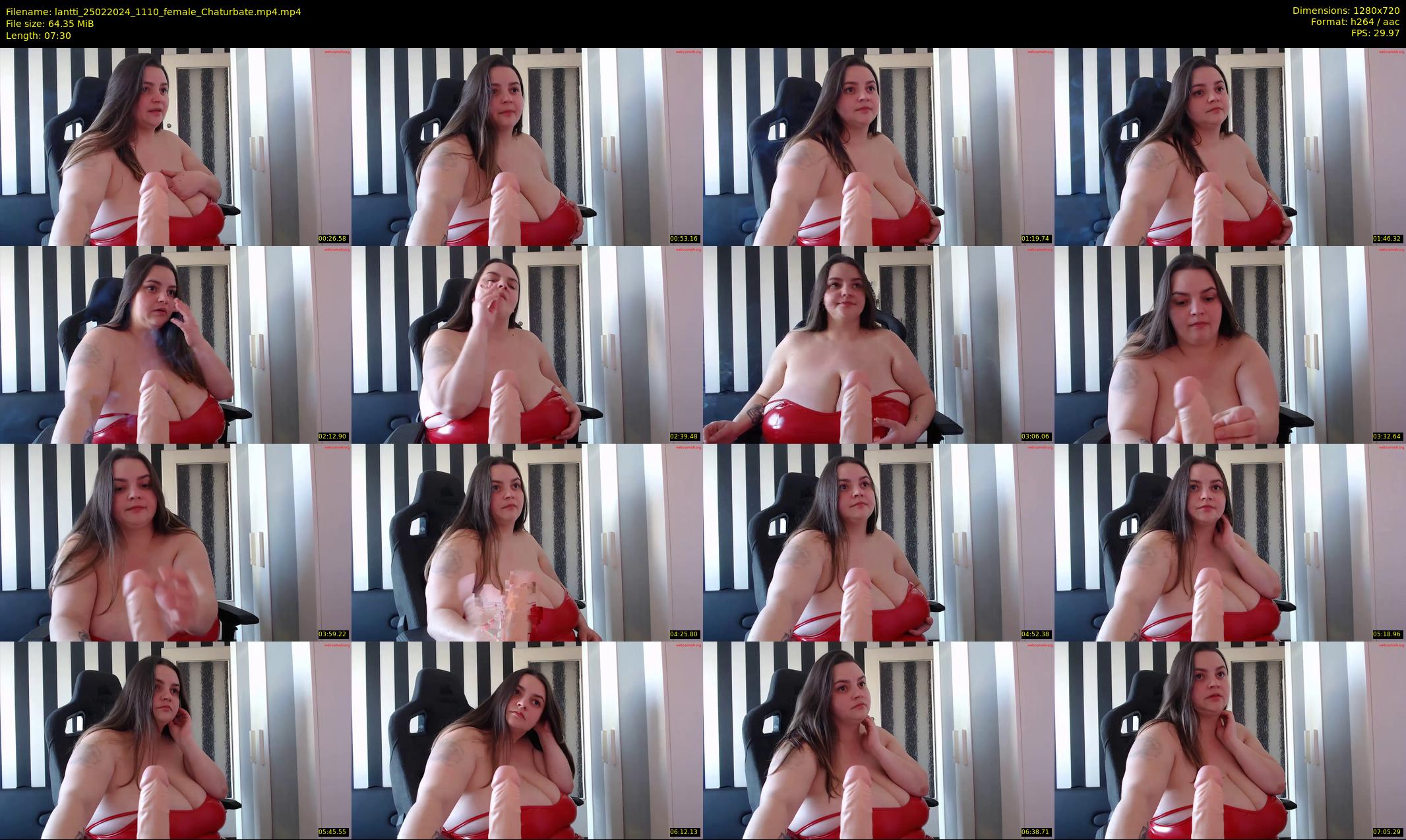 lantti — 8 minute Chaturbate female cam show recording, 720p, Feb 25, 2024