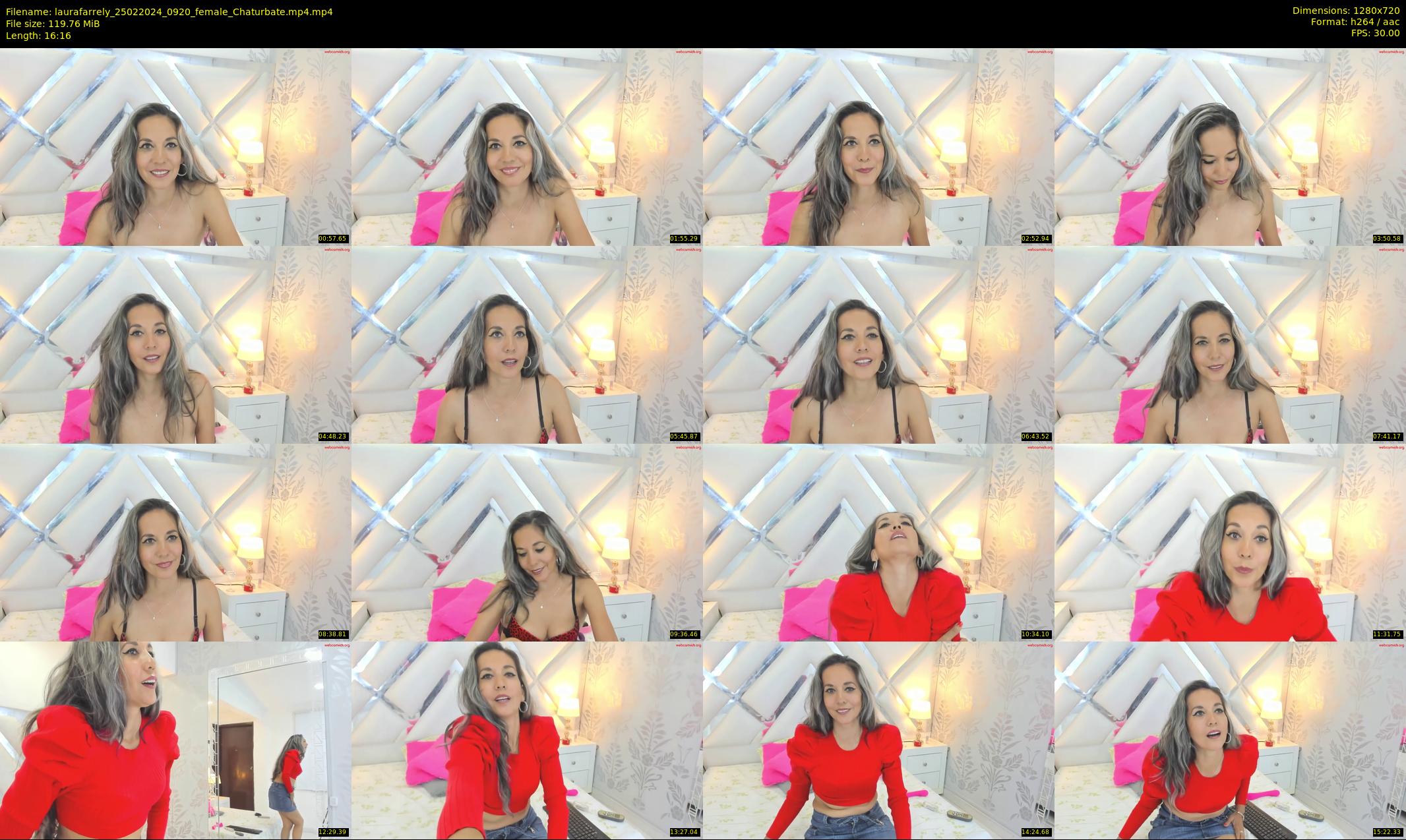 laurafarrely — 17 minute Chaturbate female cam show recording, 720p, Feb 25, 2024