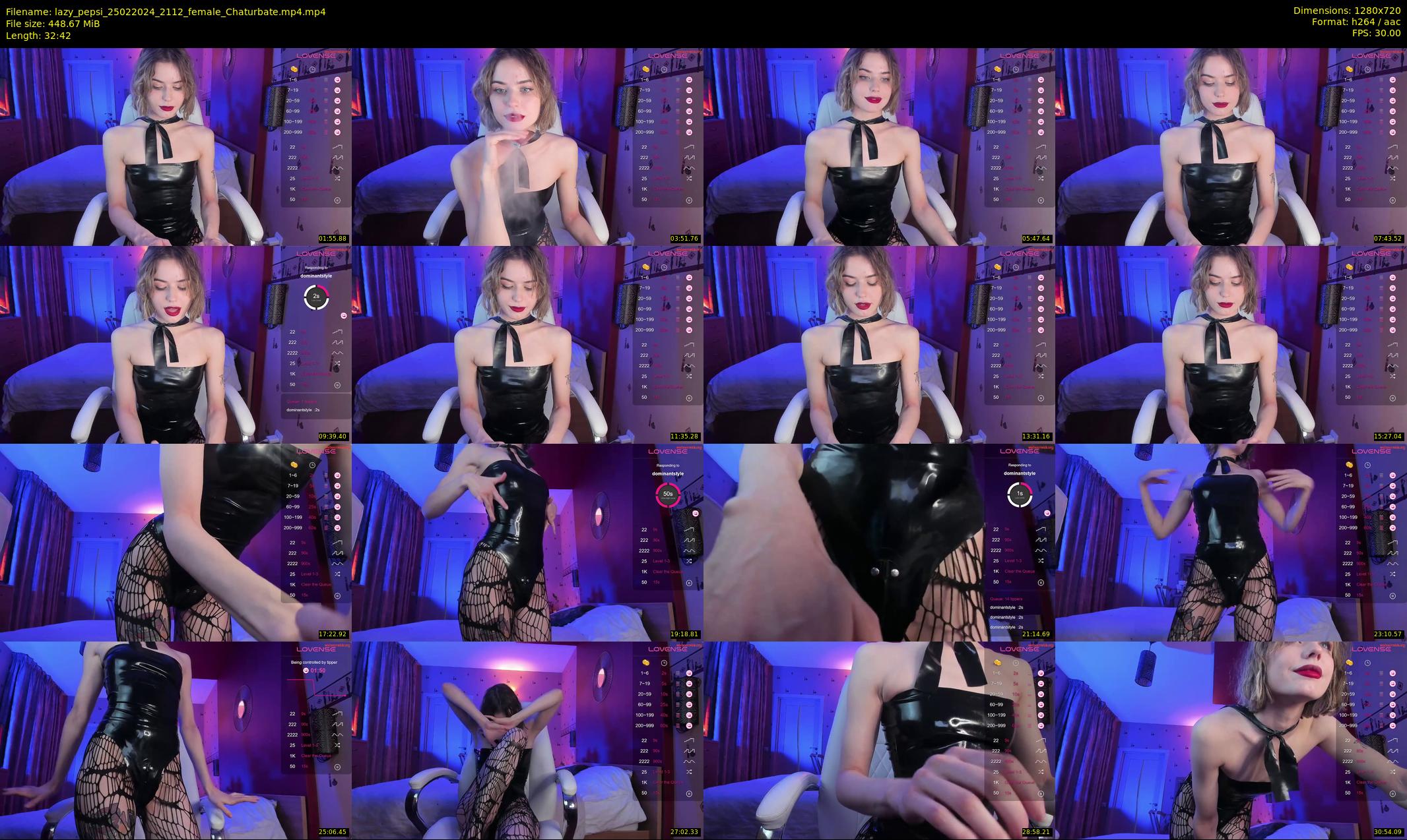 lazy_pepsi — 33 minute Chaturbate female cam show recording, 720p, Feb 25, 2024