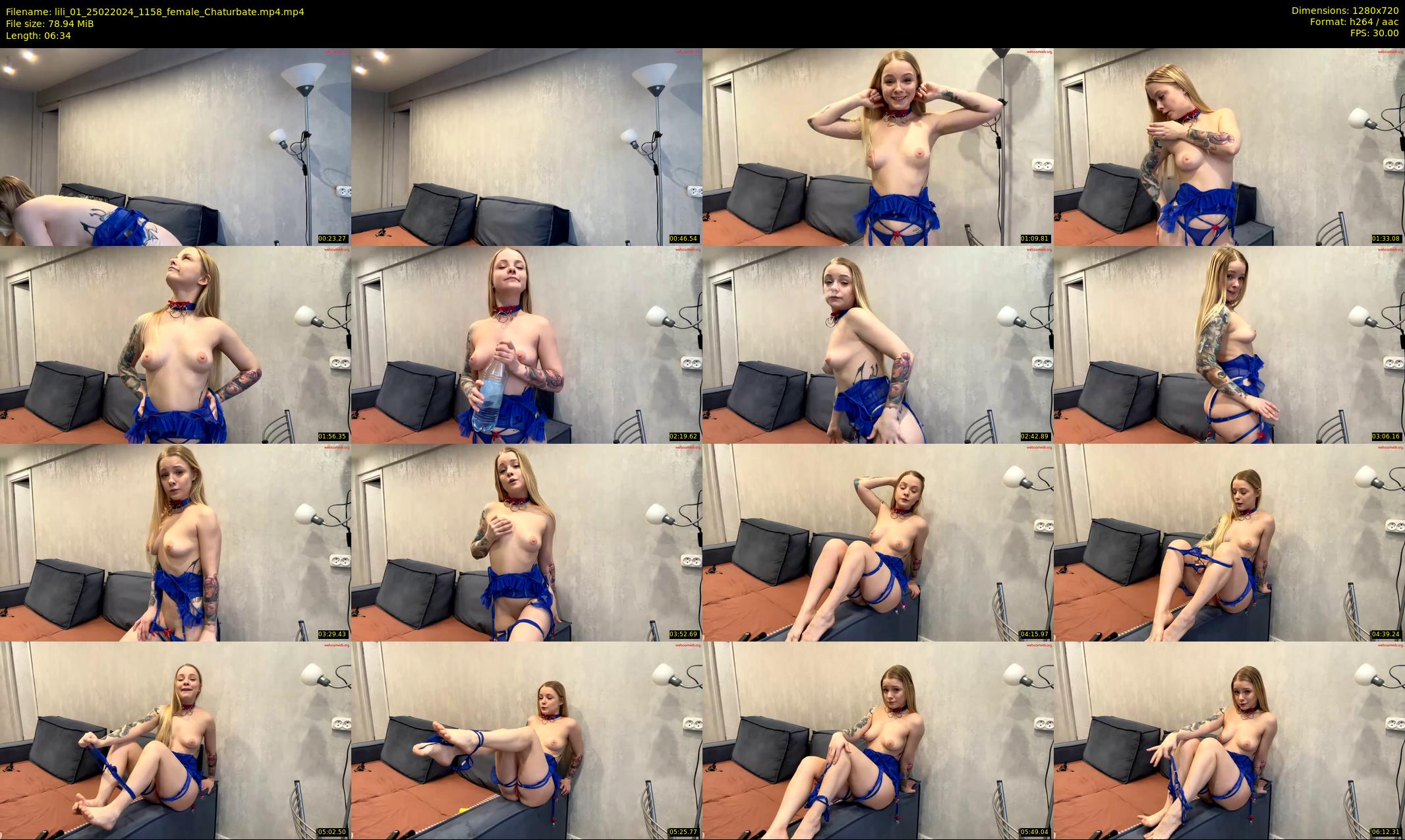 lili_01 — 7 minute Chaturbate female cam show recording, 720p, Feb 25, 2024