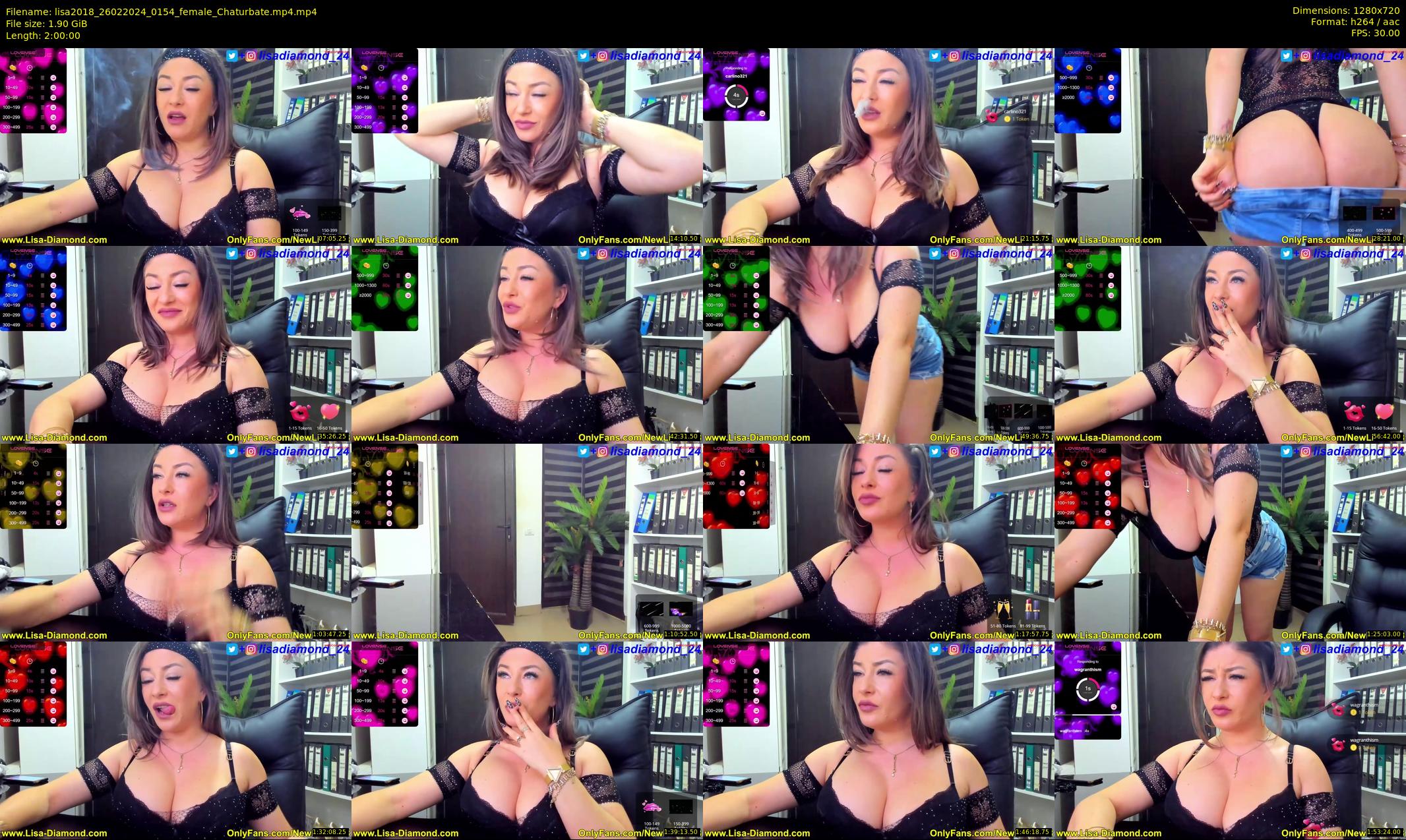 lisa2018 — 120 minute Chaturbate female cam show recording, 720p, Feb 26, 2024