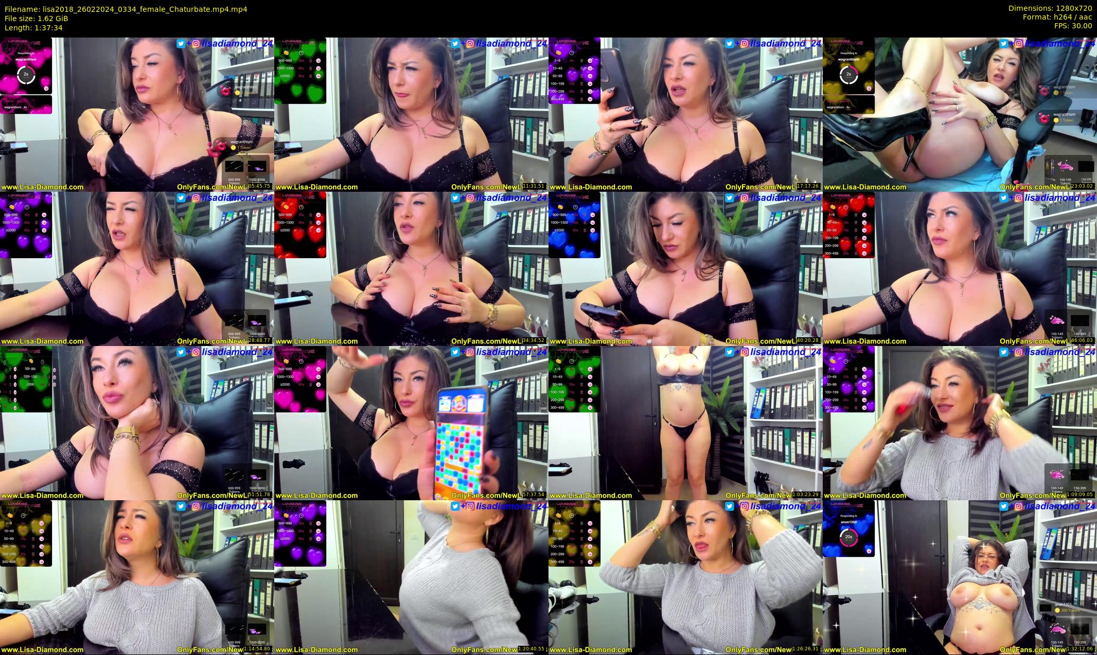 lisa2018 — 98 minute Chaturbate female cam show recording, 720p, Feb 26, 2024