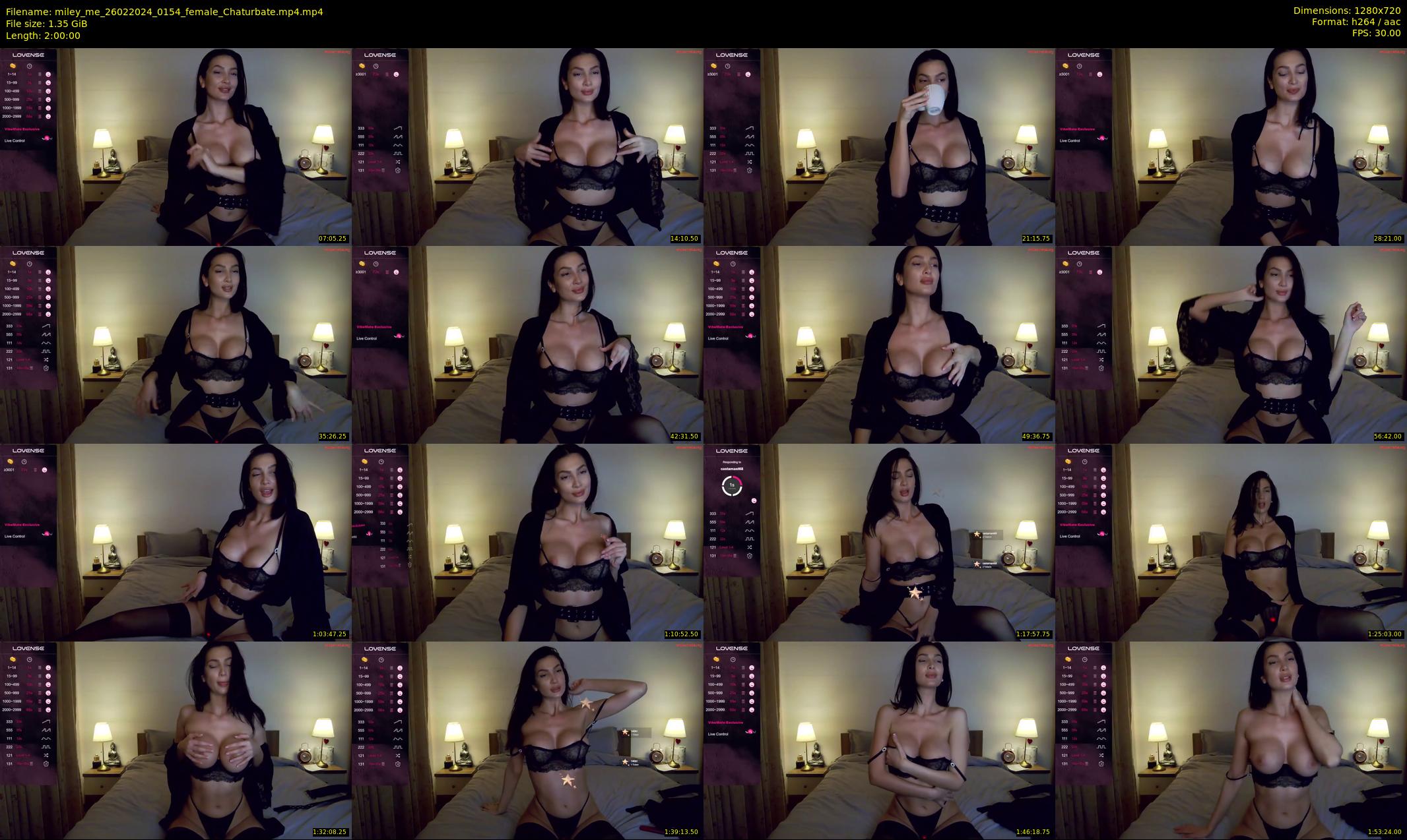 miley_me — 120 minute Chaturbate female cam show recording, 720p, Feb 26, 2024