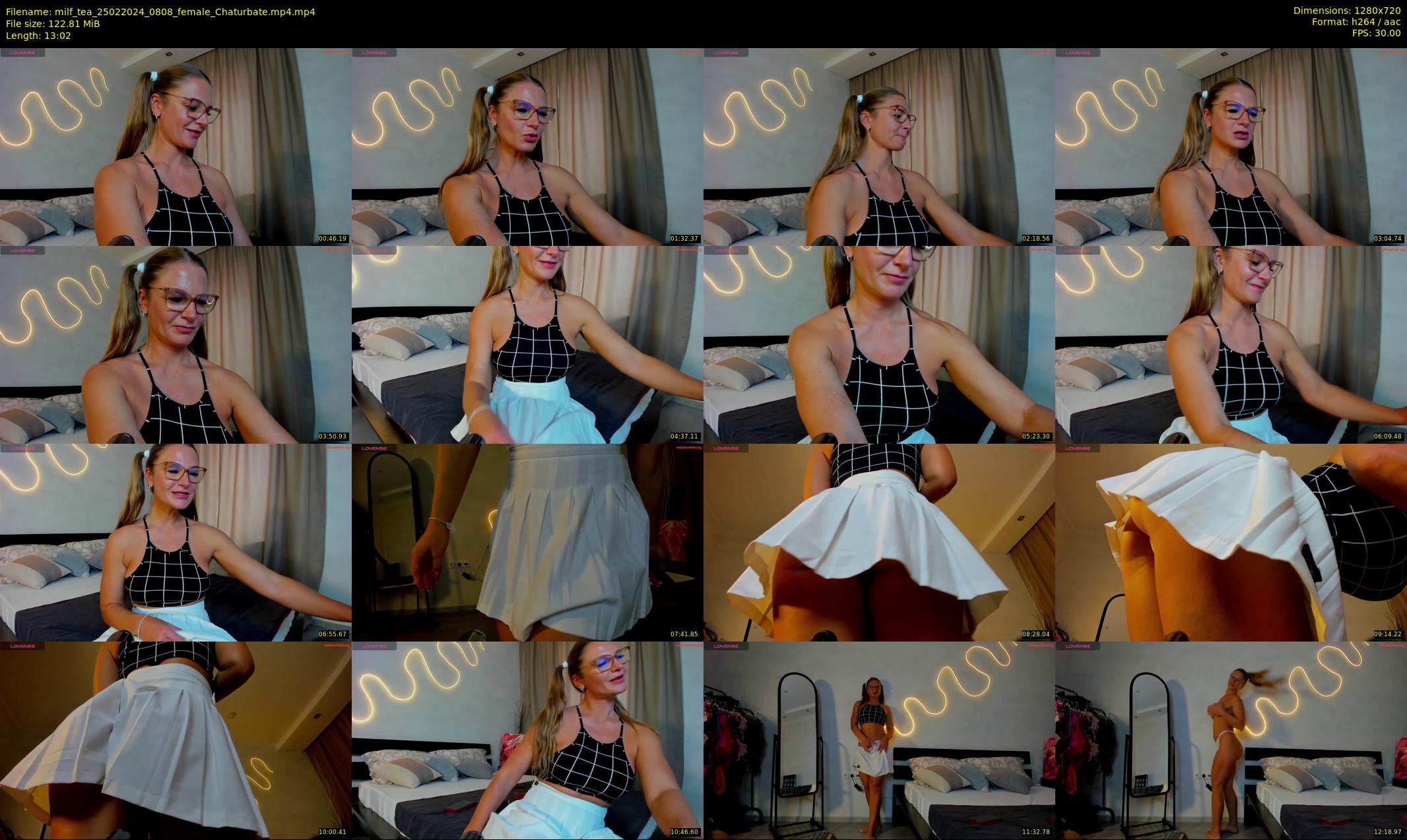 milf_tea — 14 minute Chaturbate female cam show recording, 720p, Feb 25, 2024