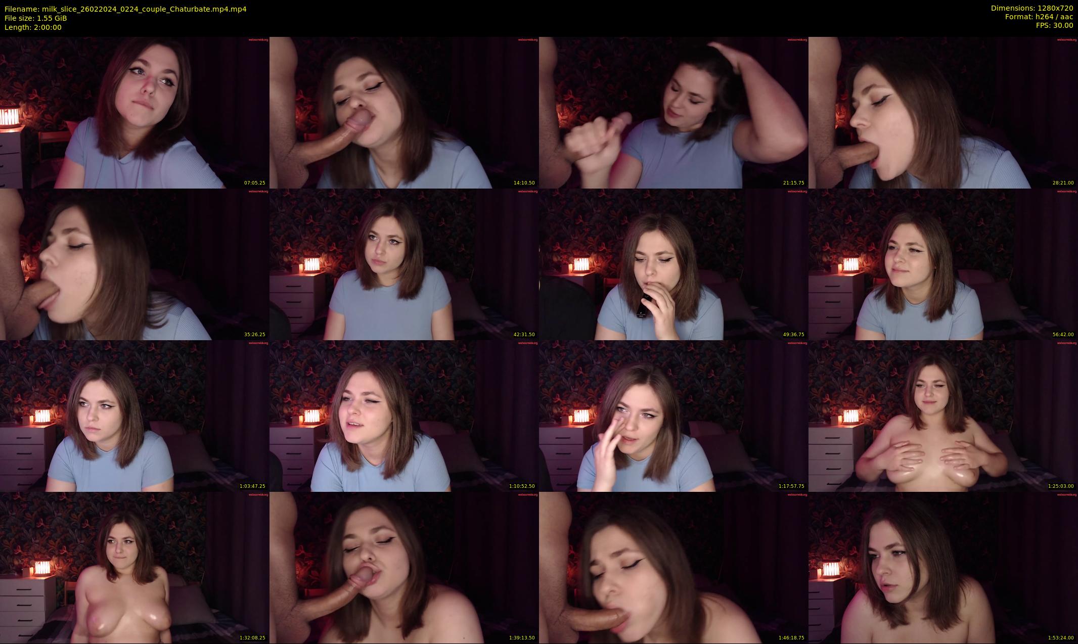 milk_slice — 120 minute Chaturbate couple cam show recording, 720p, Feb 26, 2024