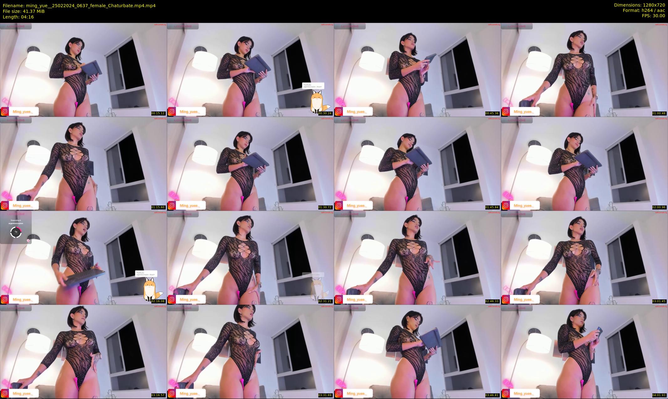 ming_yue_ — 5 minute Chaturbate female cam show recording, 720p, Feb 25, 2024