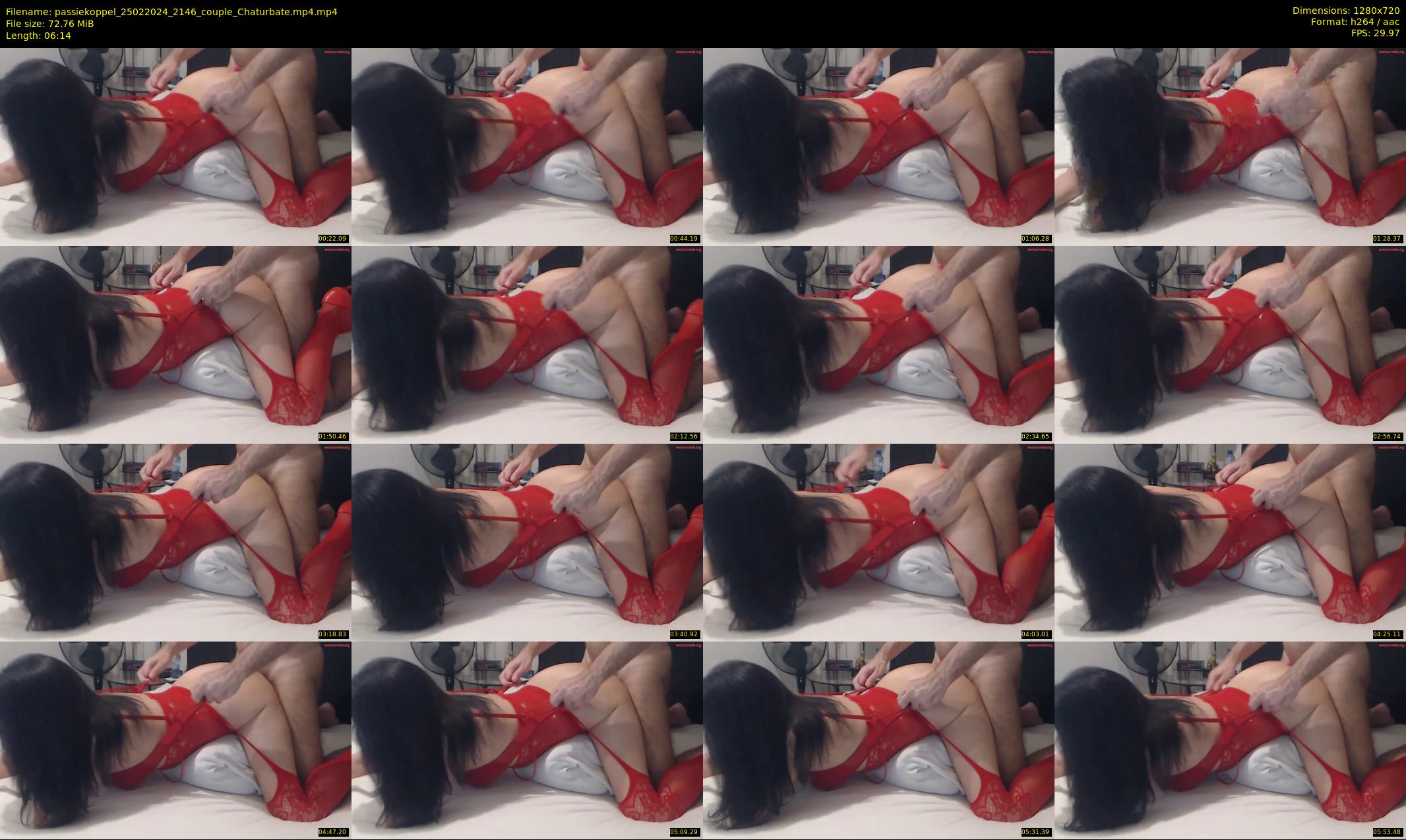 passiekoppel — 7 minute Chaturbate couple cam show recording, 720p, Feb 25, 2024
