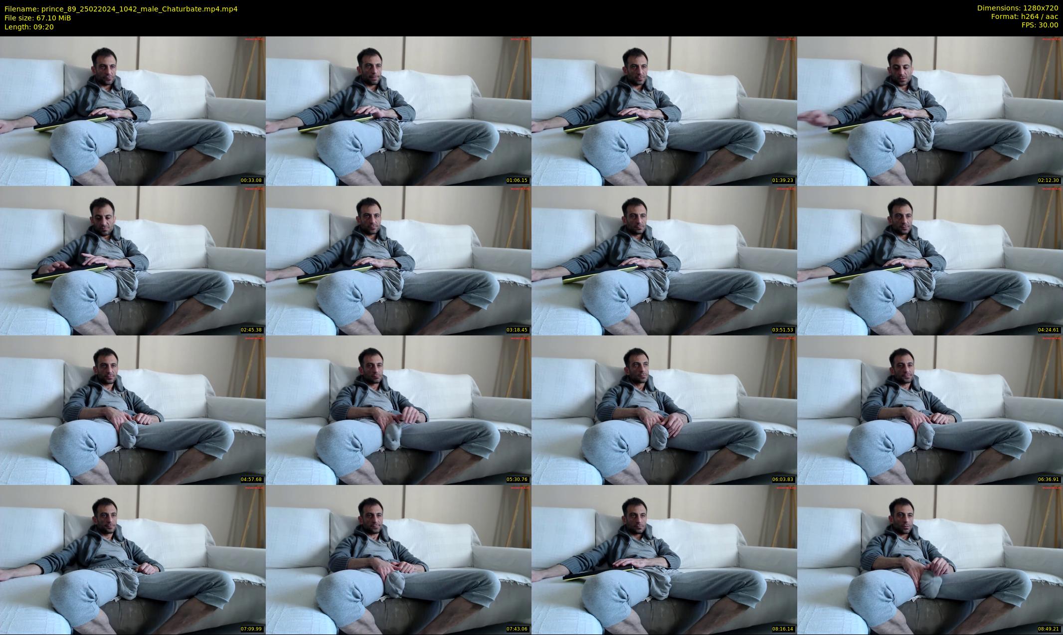 prince_89 — 10 minute Chaturbate male cam show recording, 720p, Feb 25, 2024
