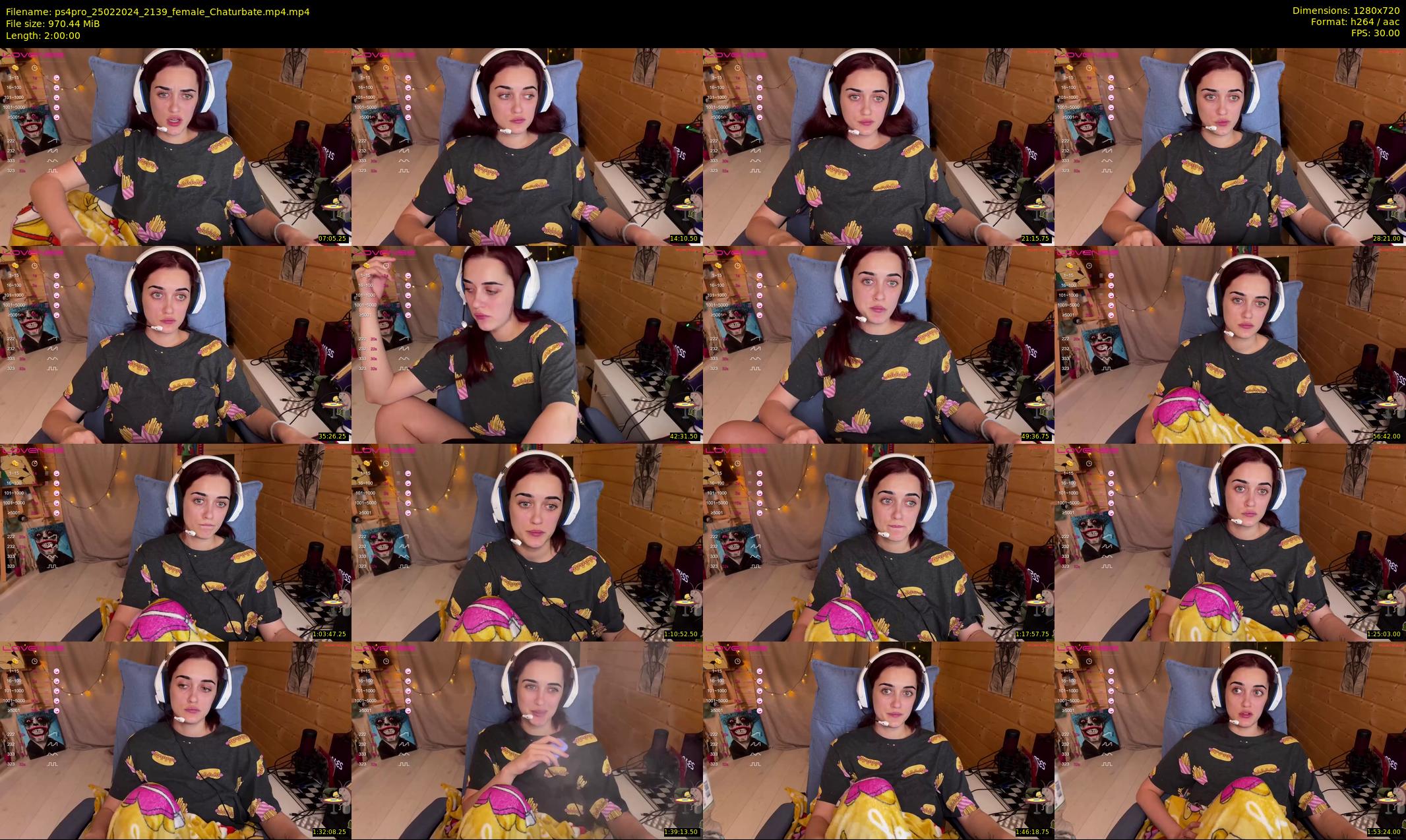 ps4pro — 120 minute Chaturbate female cam show recording, 720p, Feb 25, 2024