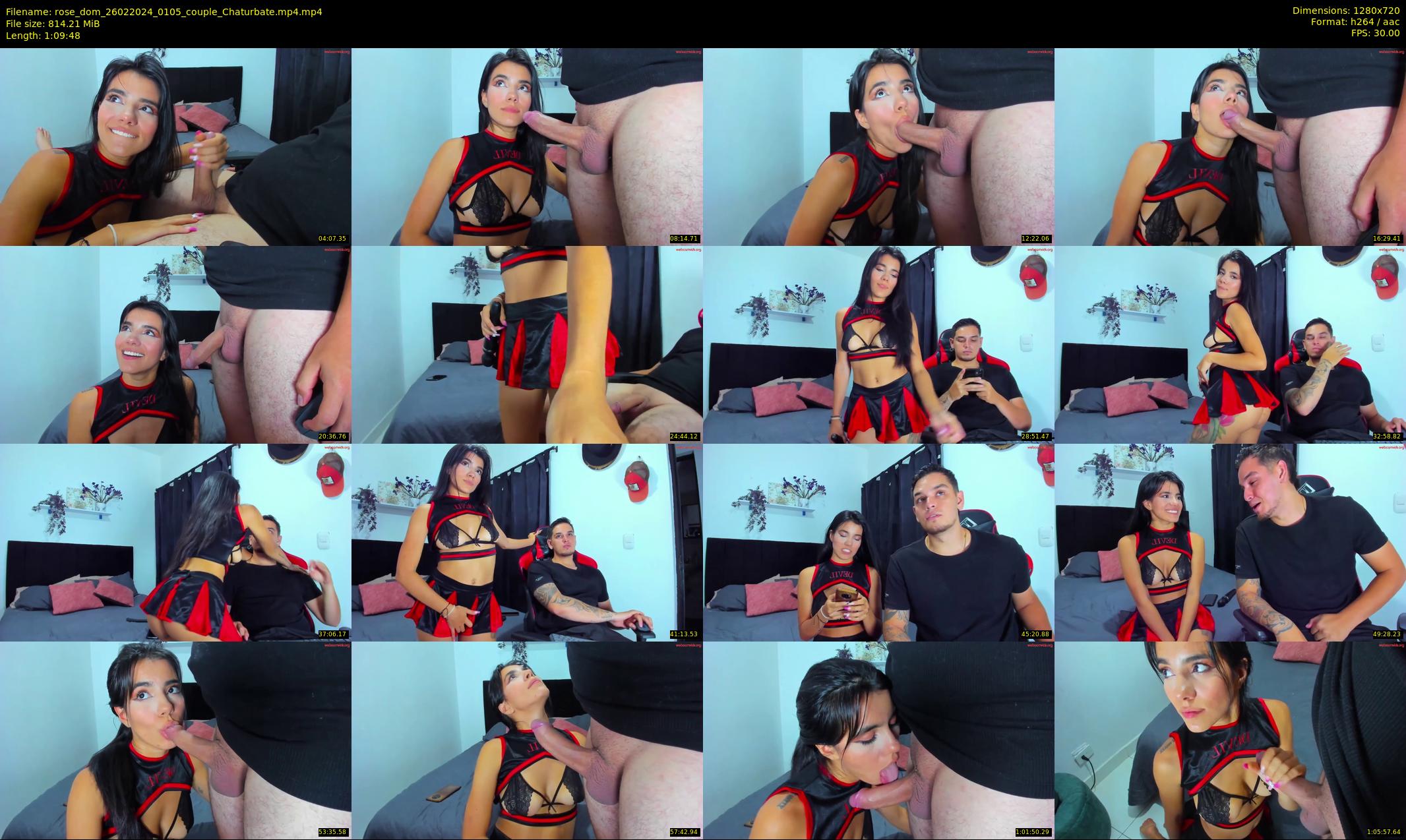 rose_dom — 70 minute Chaturbate couple cam show recording, 720p, Feb 26, 2024