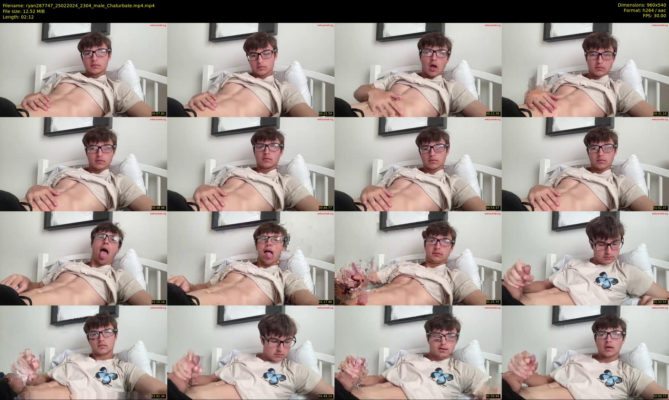 ryan287747 — 3 minute Chaturbate male cam show recording, 480p, Feb 25, 2024