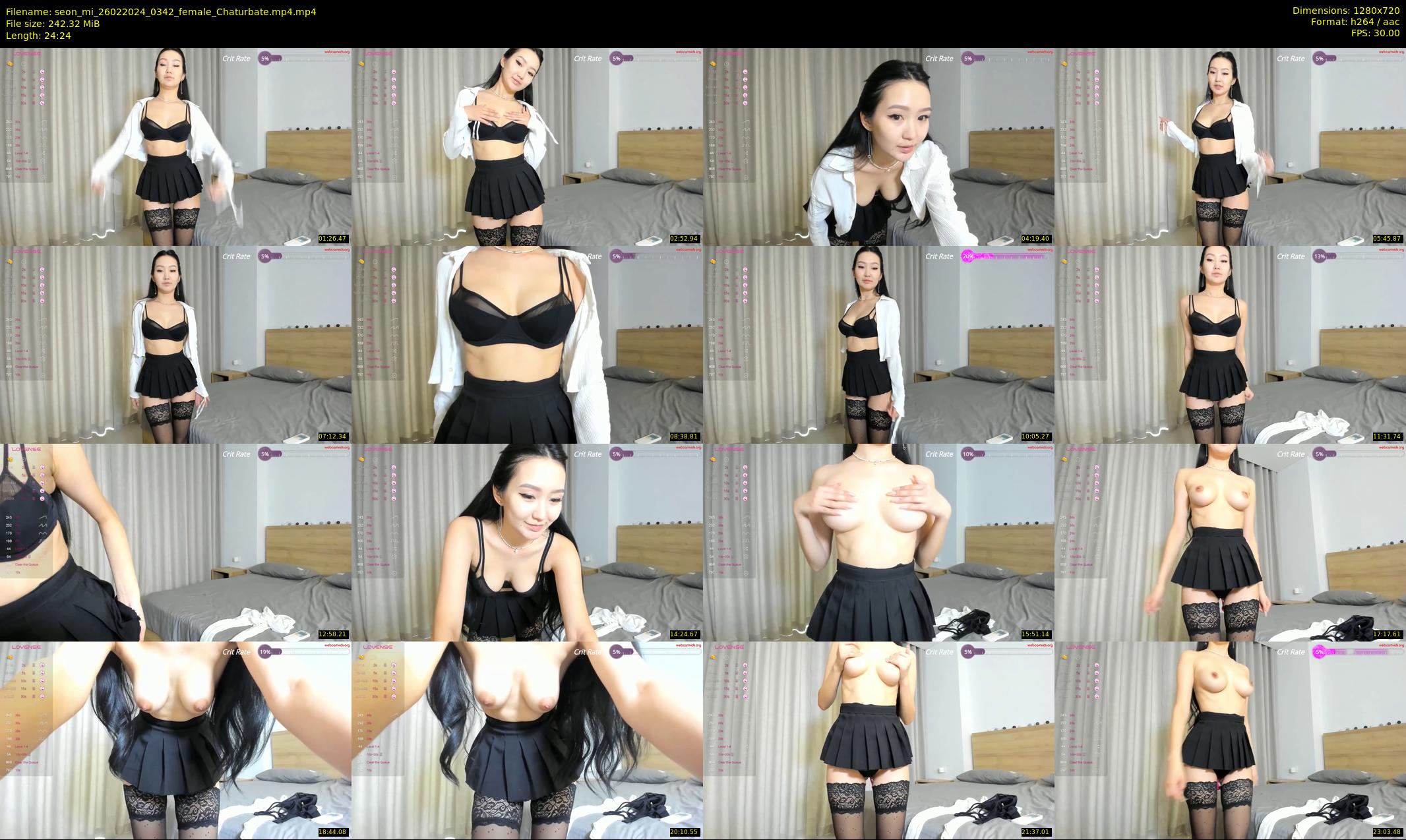 seon_mi — 25 minute Chaturbate female cam show recording, 720p, Feb 26, 2024