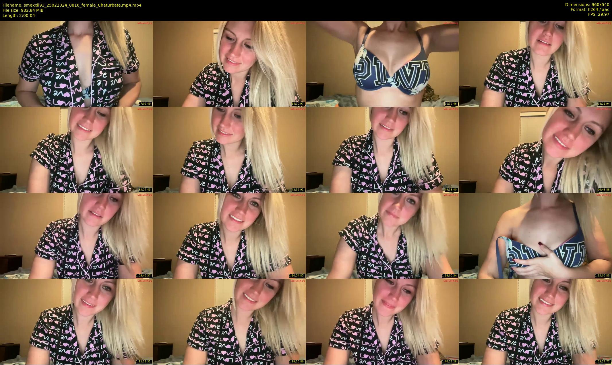 smexxii93 — 121 minute Chaturbate female cam show recording, 480p, Feb 25, 2024