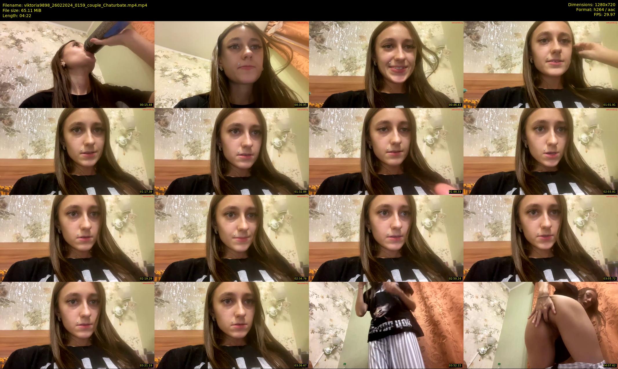 viktoria9898 — 5 minute Chaturbate couple cam show recording, 720p, Feb 26, 2024