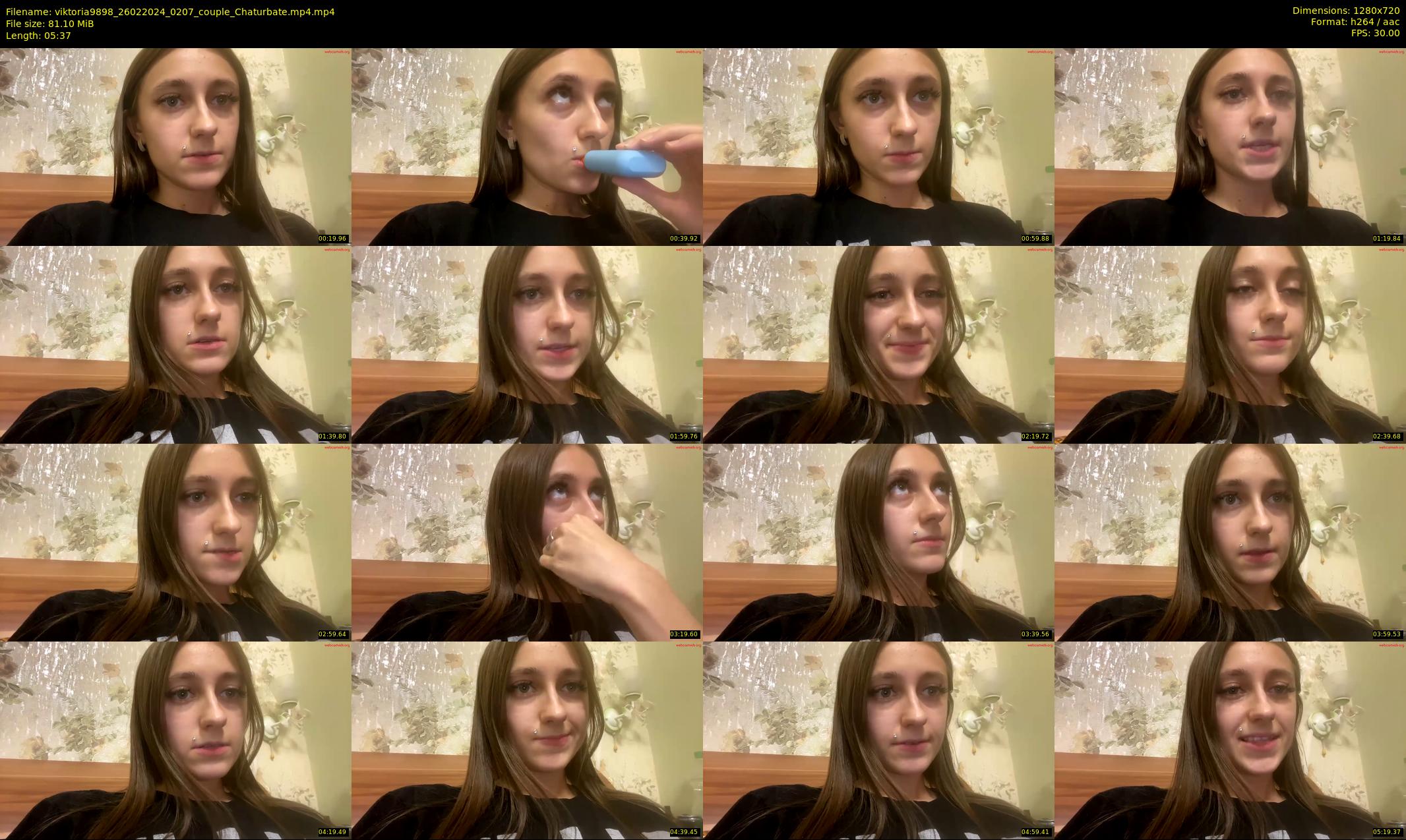 viktoria9898 — 6 minute Chaturbate couple cam show recording, 720p, Feb 26, 2024