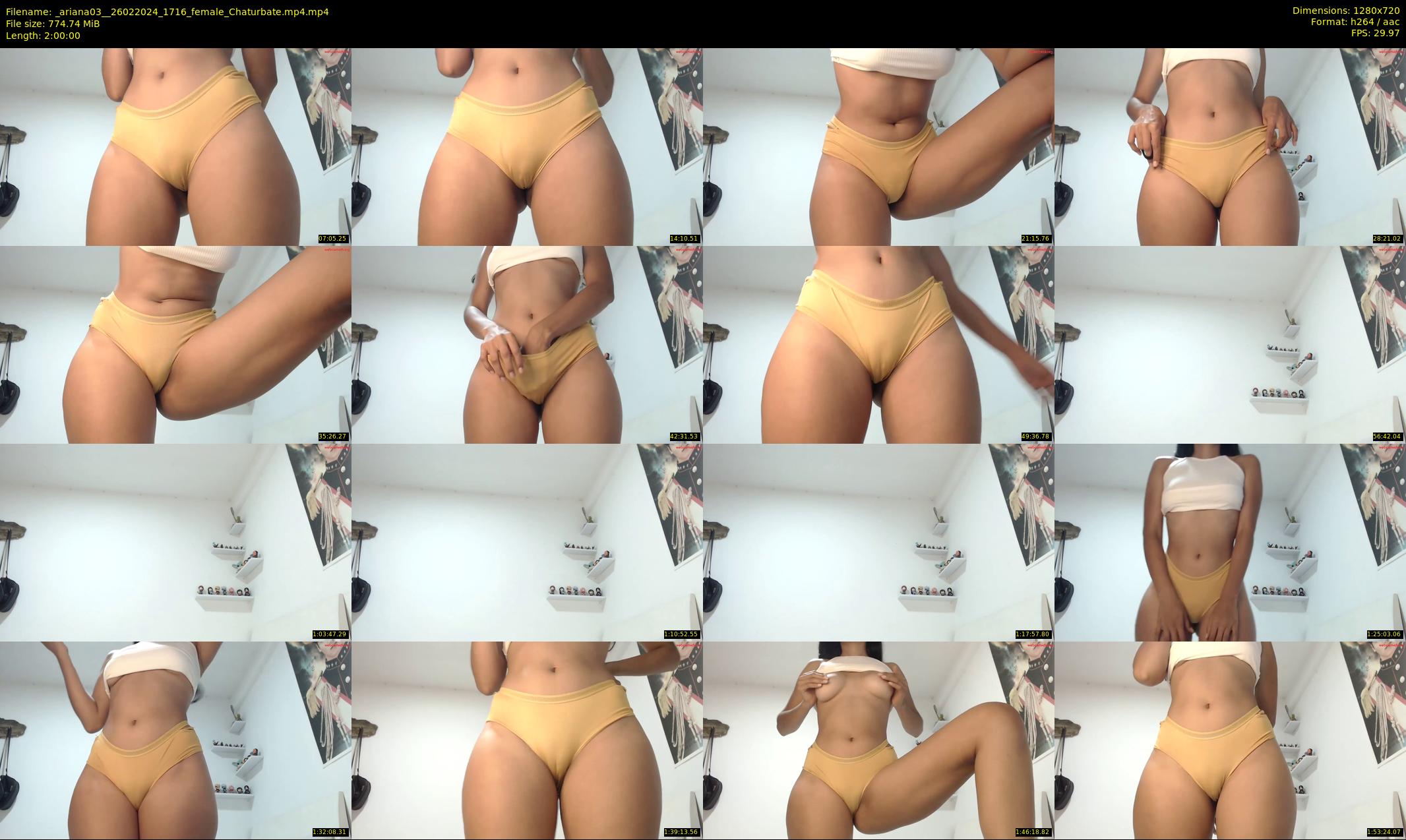 _ariana03_ — 120 minute Chaturbate female cam show recording, 720p, Feb 26, 2024