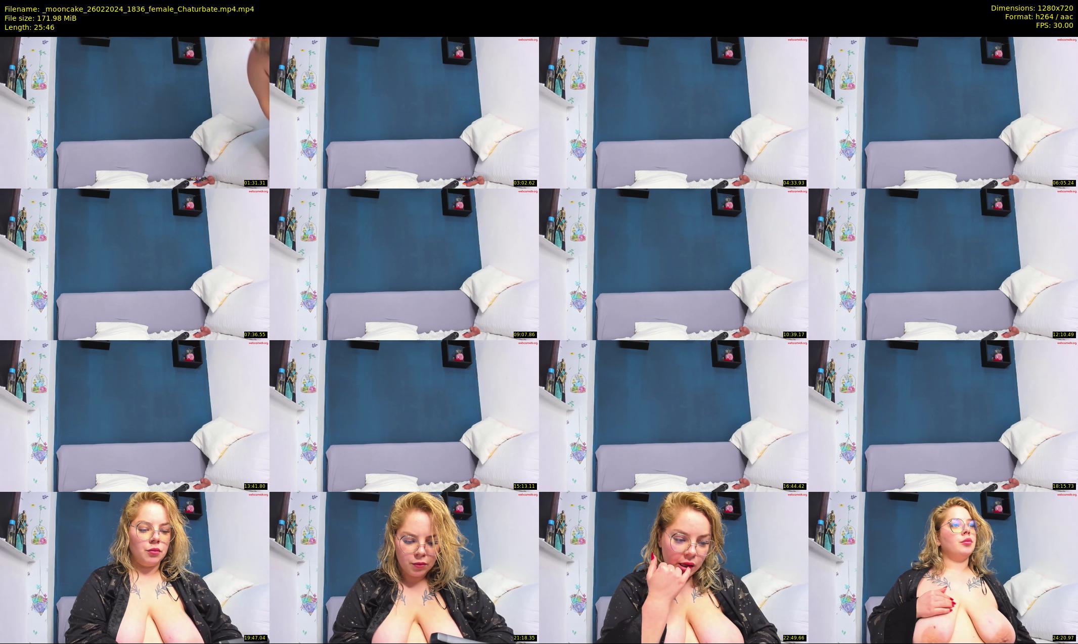 _mooncake — 26 minute Chaturbate female cam show recording, 720p, Feb 26, 2024