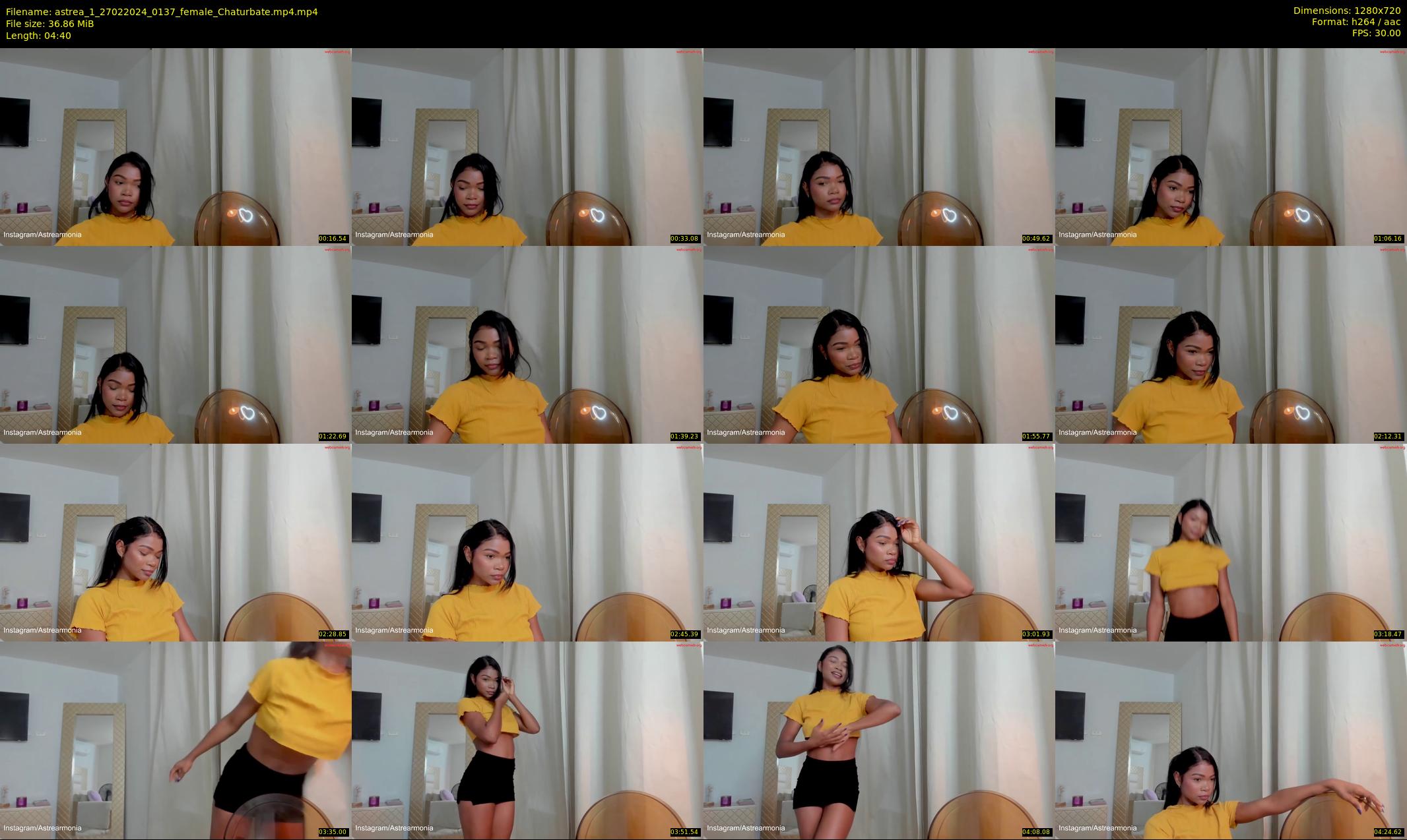 astrea_1 — 5 minute Chaturbate female cam show recording, 720p, Feb 27, 2024