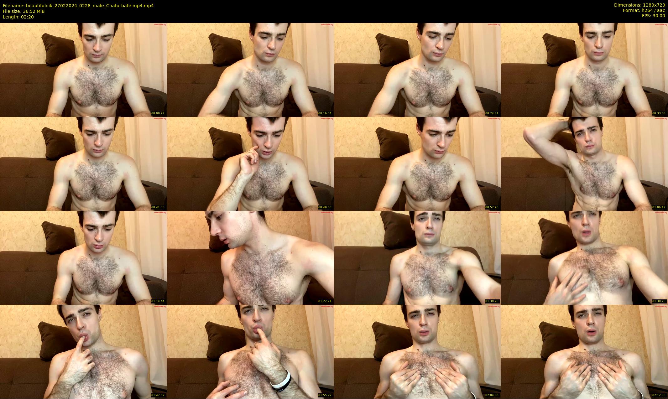 beautifulnik — 3 minute Chaturbate male cam show recording, 720p, Feb 27, 2024