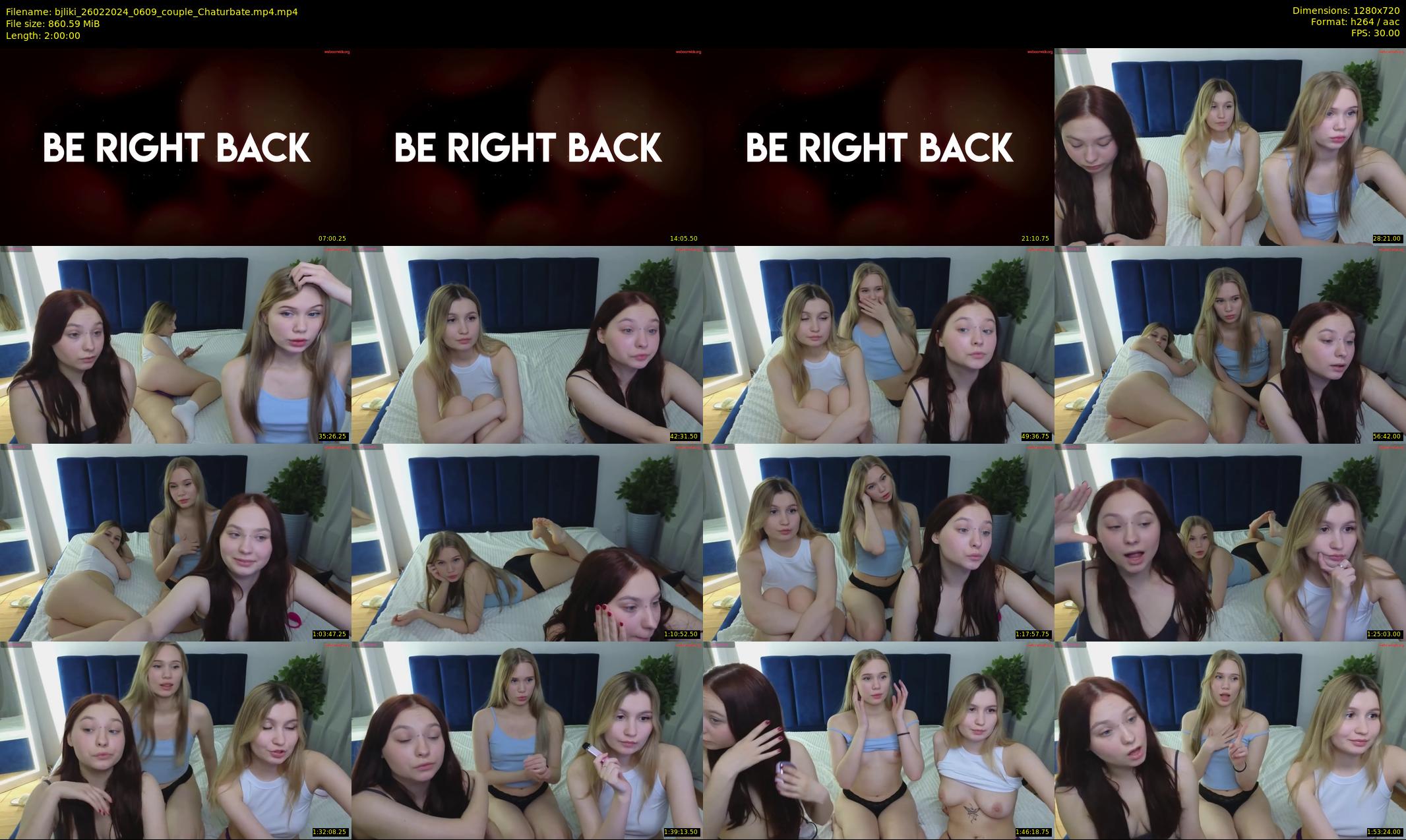 bjliki — 120 minute Chaturbate couple cam show recording, 720p, Feb 26, 2024
