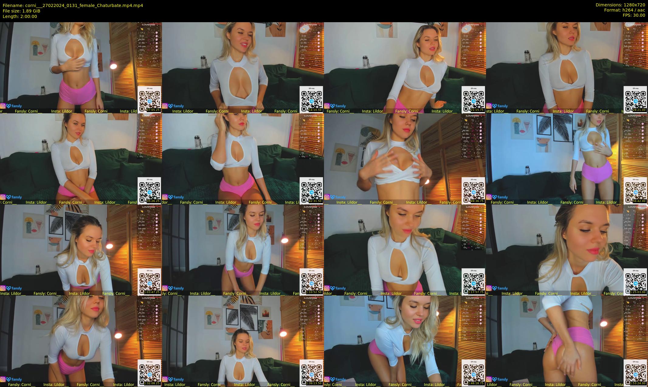 corni__ — 120 minute Chaturbate female cam show recording, 720p, Feb 27, 2024