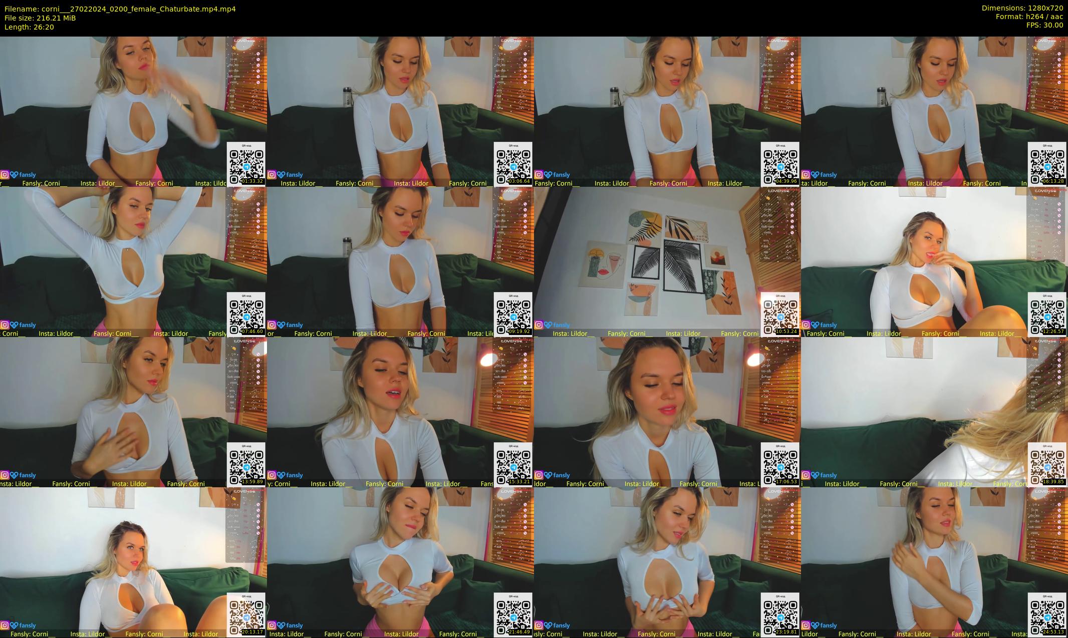 corni__ — 27 minute Chaturbate female cam show recording, 720p, Feb 27, 2024