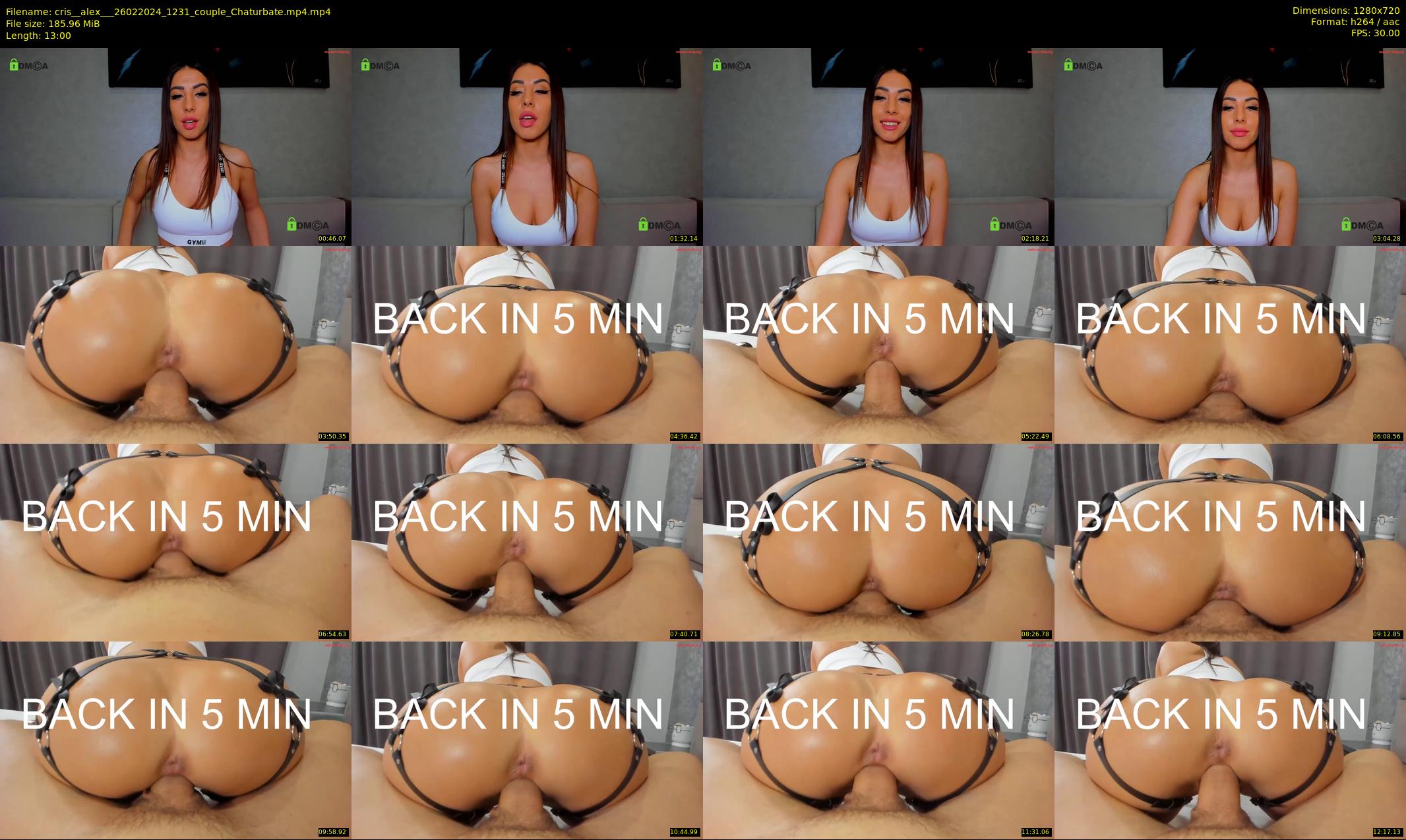 cris__alex__ — 13 minute Chaturbate couple cam show recording, 720p, Feb 26, 2024