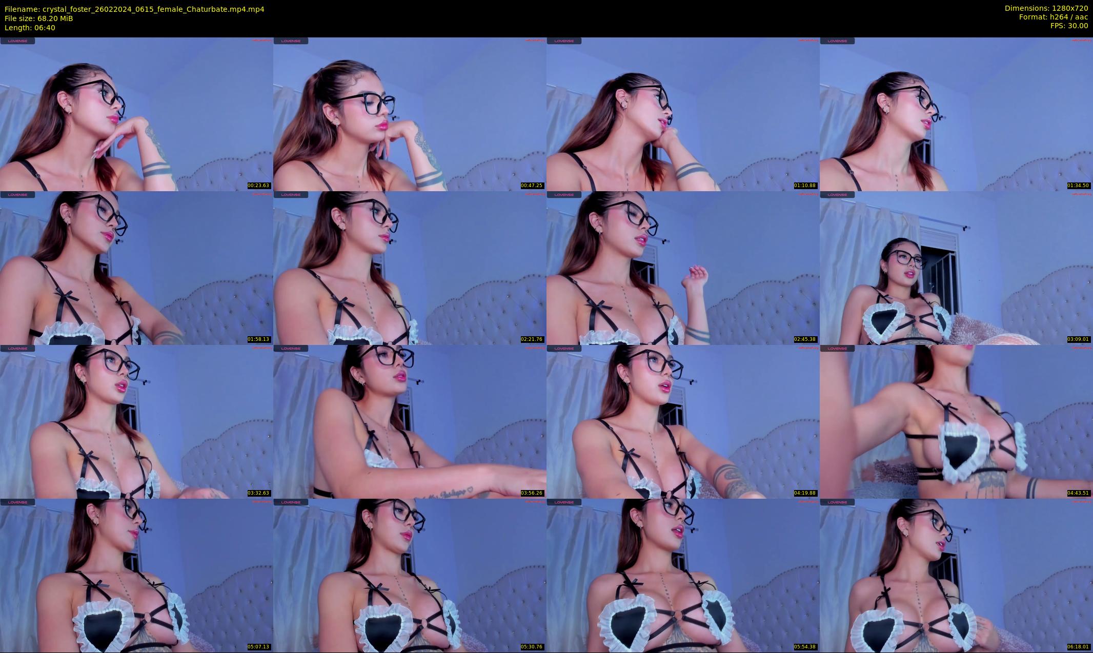 crystal_foster — 7 minute Chaturbate female cam show recording, 720p, Feb 26, 2024