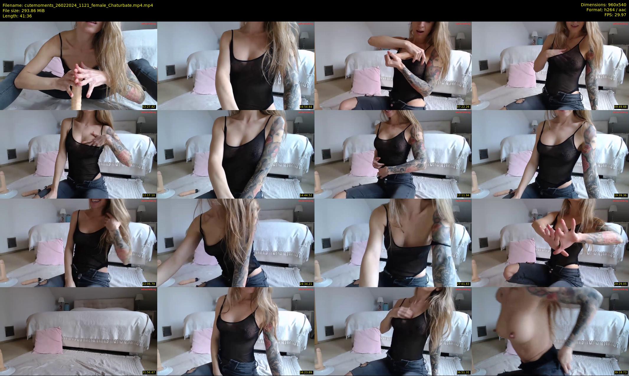 cutemoments — 42 minute Chaturbate female cam show recording, 480p, Feb 26, 2024