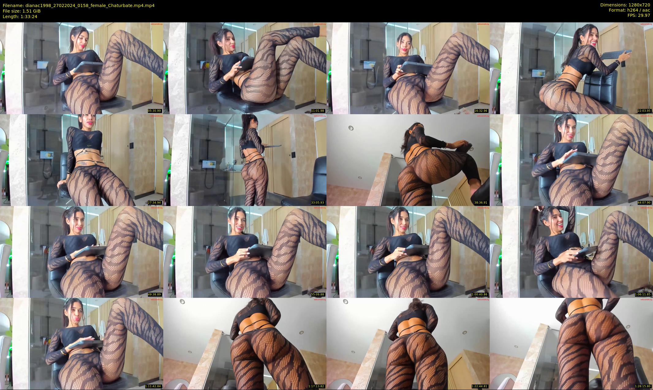dianac1998 — 94 minute Chaturbate female cam show recording, 720p, Feb 27, 2024