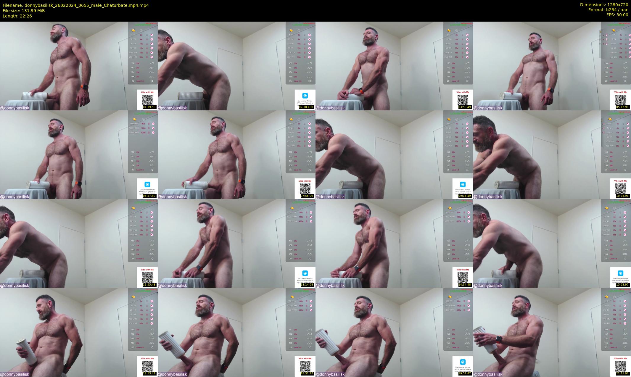 donnybasilisk — 23 minute Chaturbate male cam show recording, 720p, Feb 26, 2024