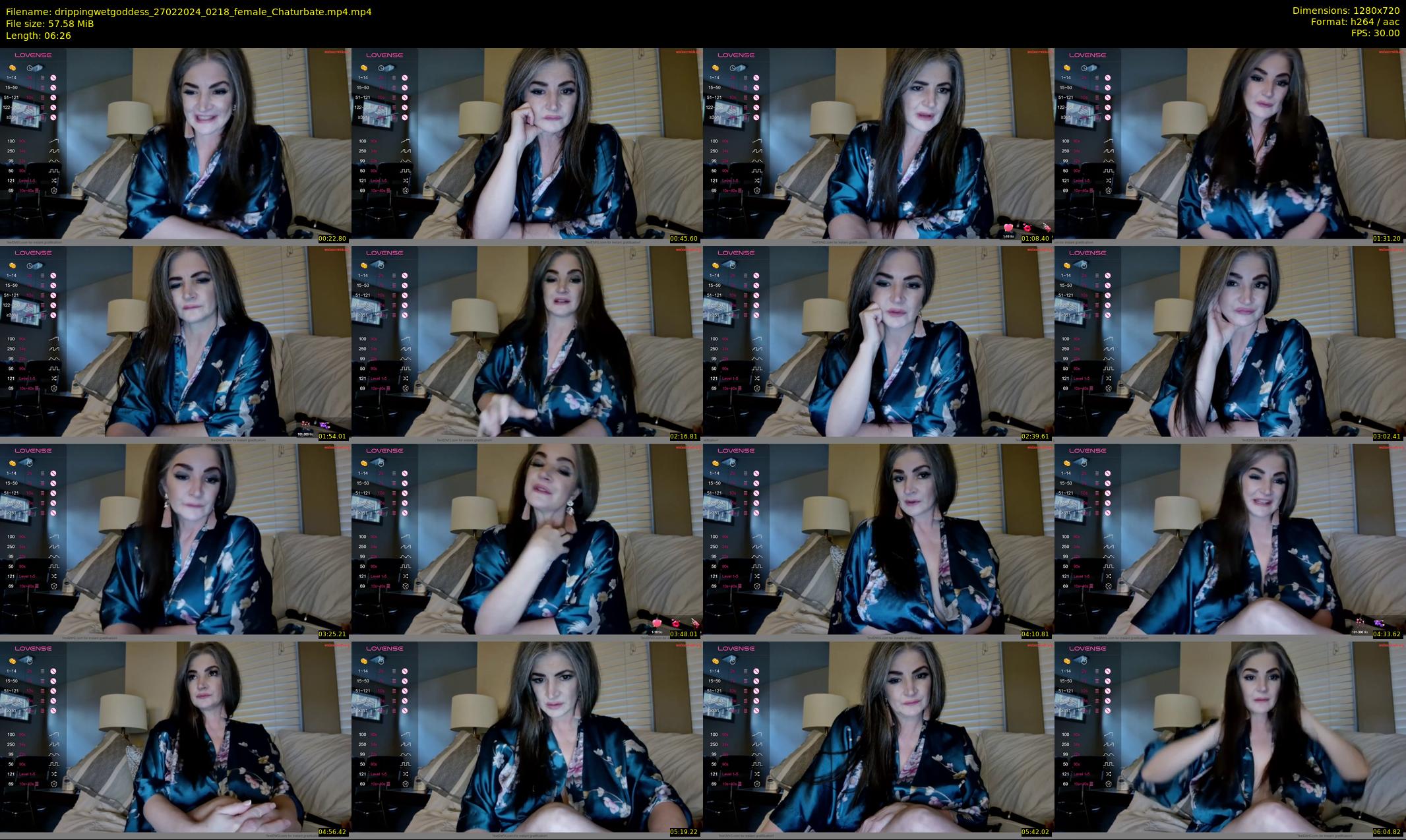 drippingwetgoddess — 7 minute Chaturbate female cam show recording, 720p, Feb 27, 2024