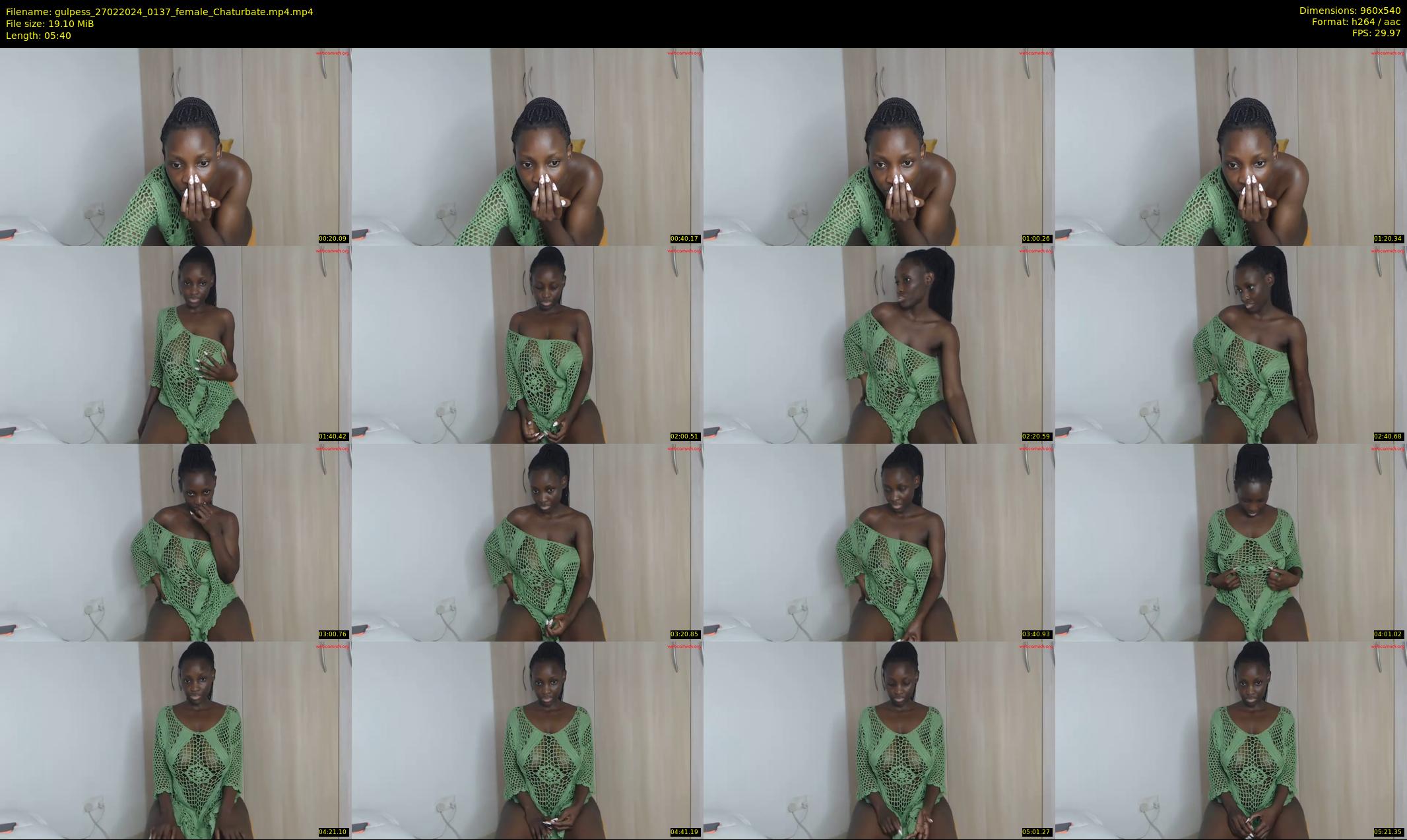 gulpess — 6 minute Chaturbate female cam show recording, 480p, Feb 27, 2024