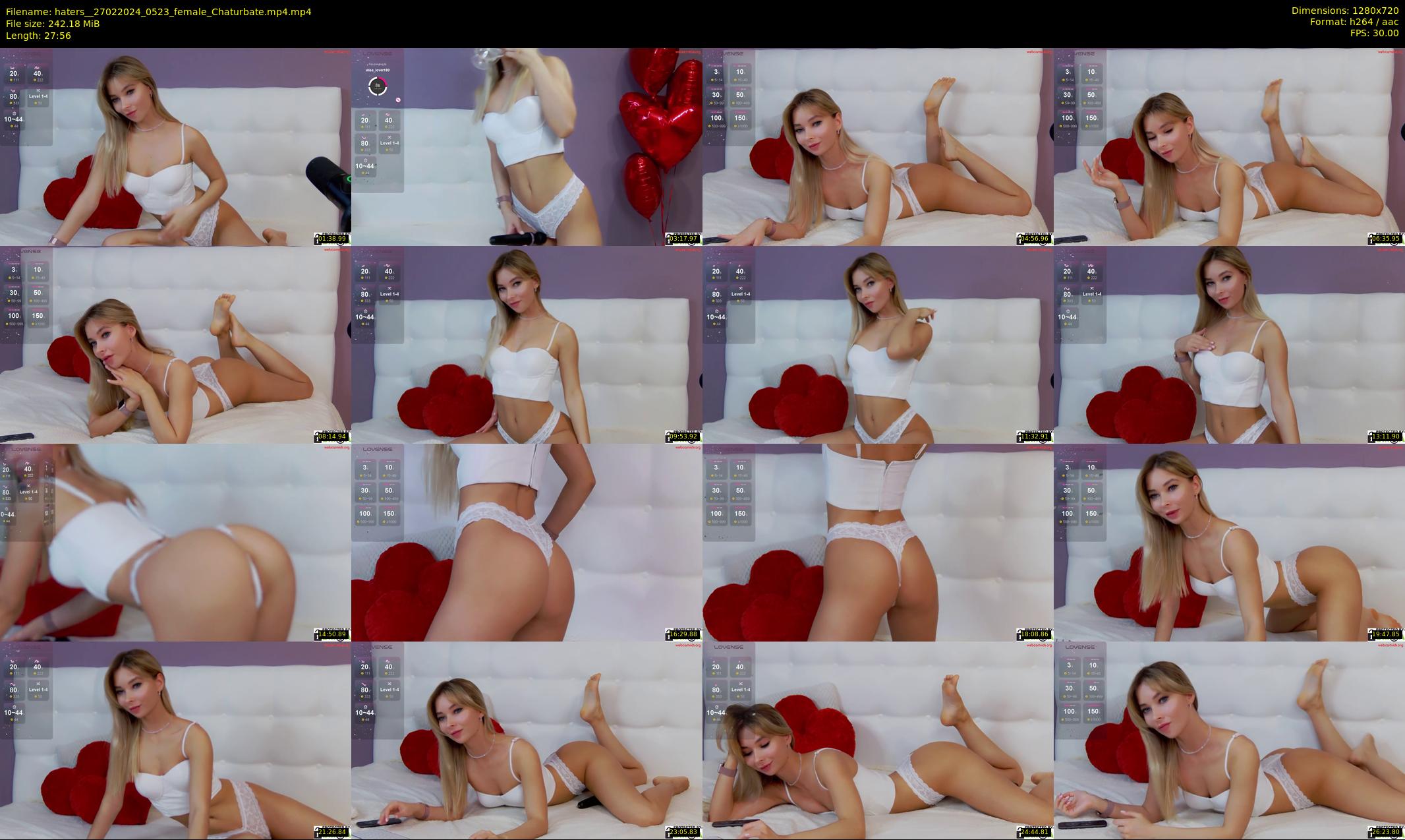 haters_ — 28 minute Chaturbate female cam show recording, 720p, Feb 27, 2024