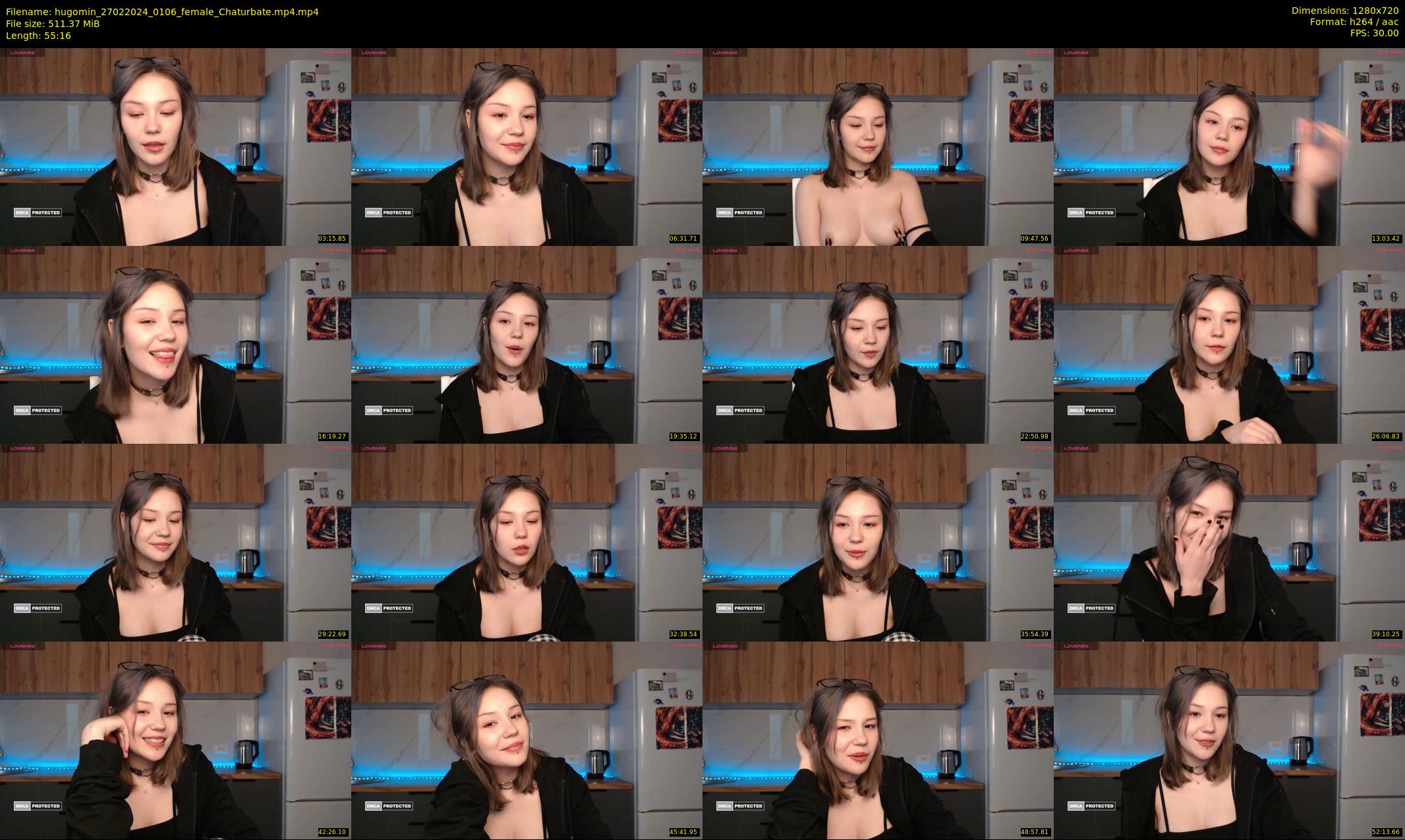 hugomin — 56 minute Chaturbate female cam show recording, 720p, Feb 27, 2024