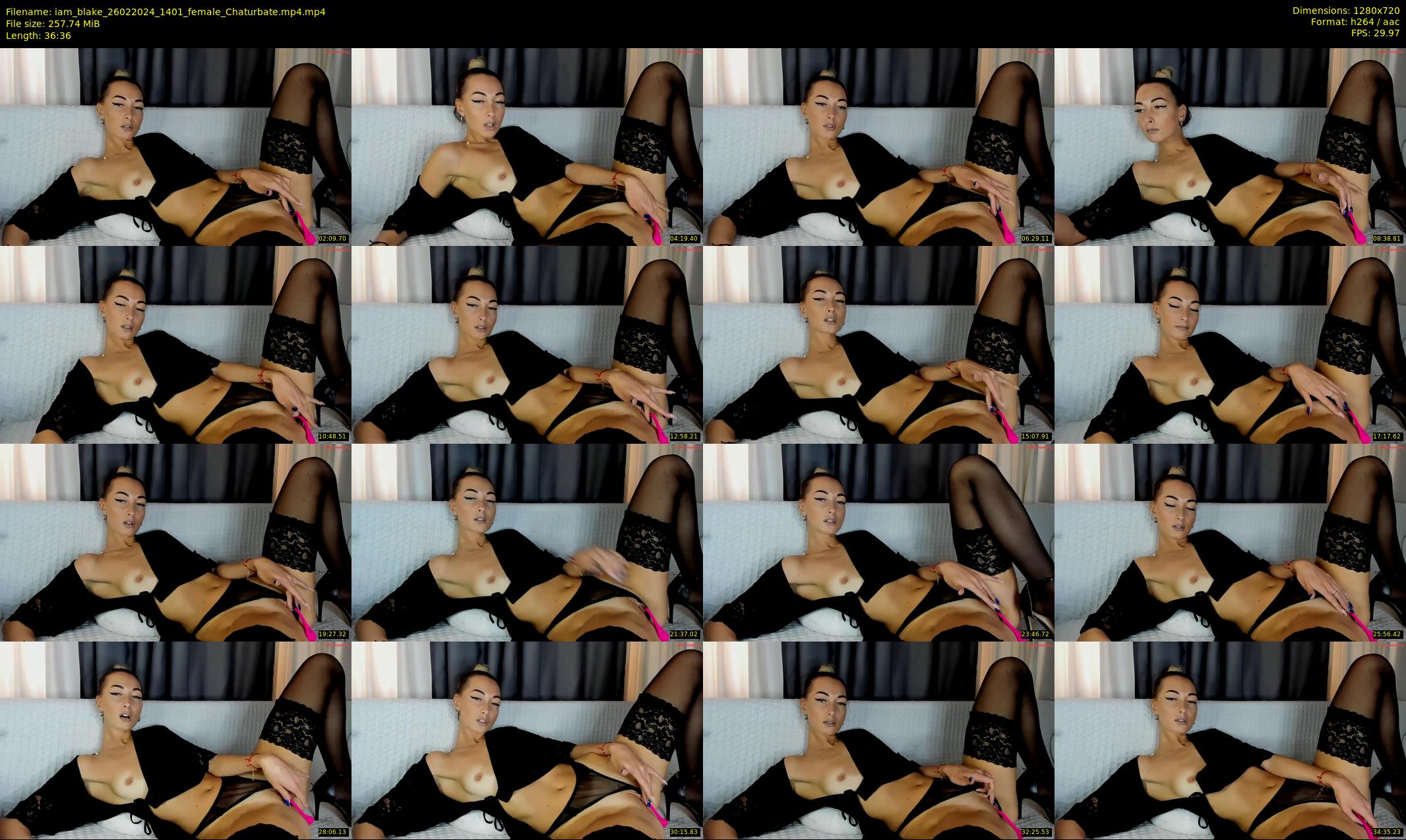 iam_blake — 37 minute Chaturbate female cam show recording, 720p, Feb 26, 2024